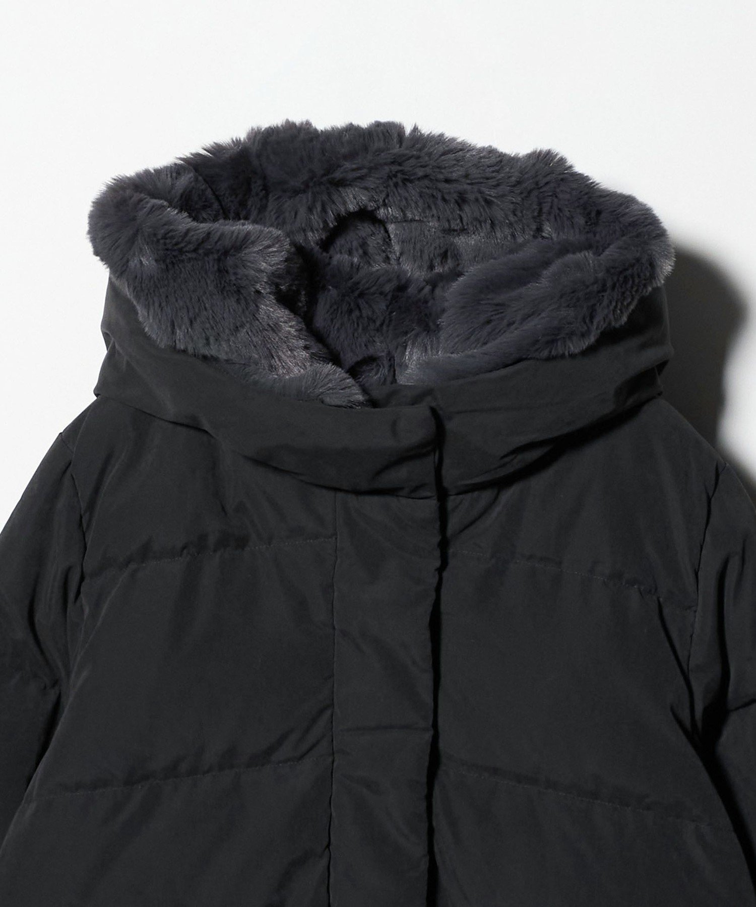 UNITED ARROWS LTD. OUTLET｜フェイクファーフード ダウンジャケット