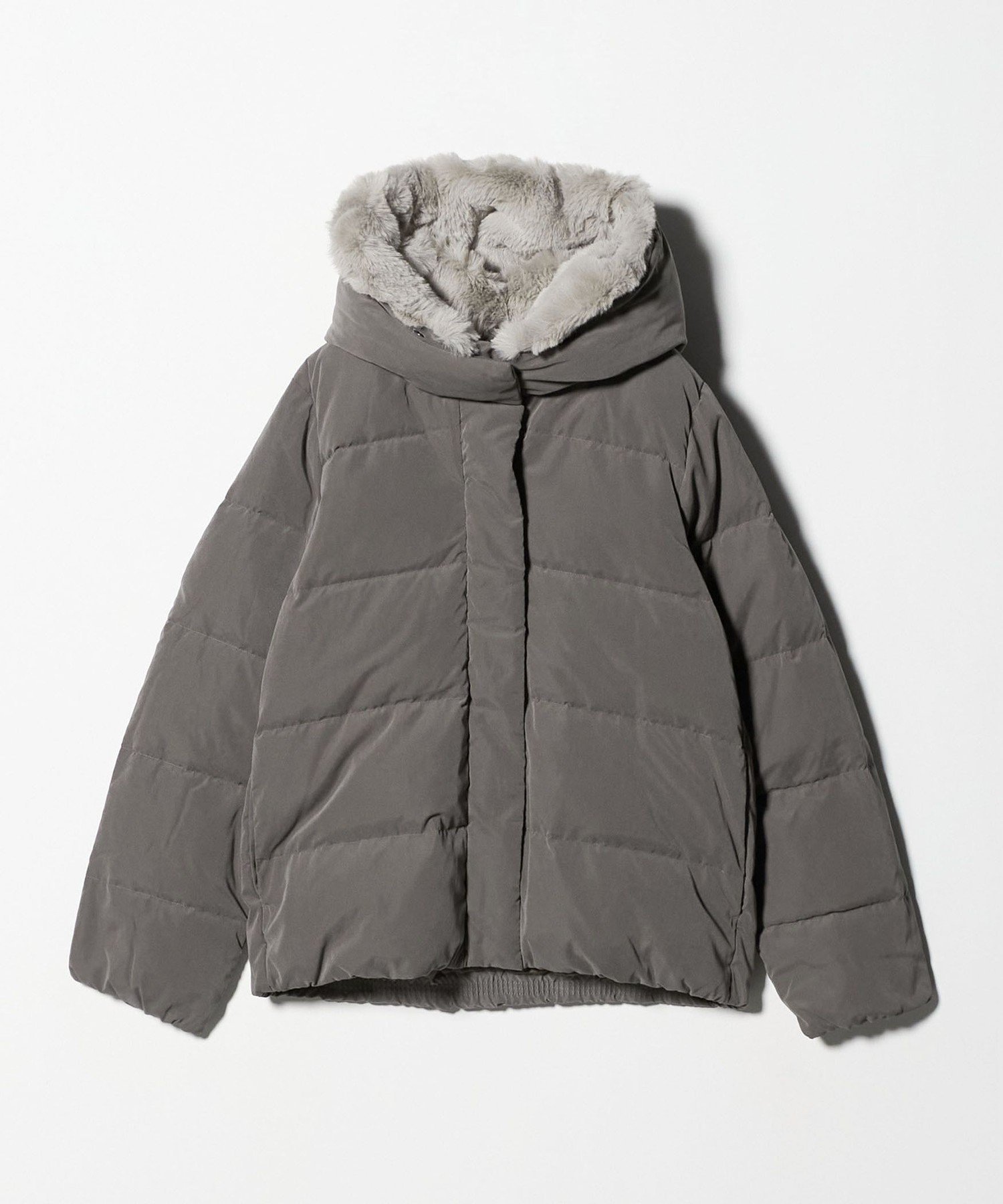 UNITED ARROWS LTD. OUTLET｜フェイクファーフード ダウンジャケット