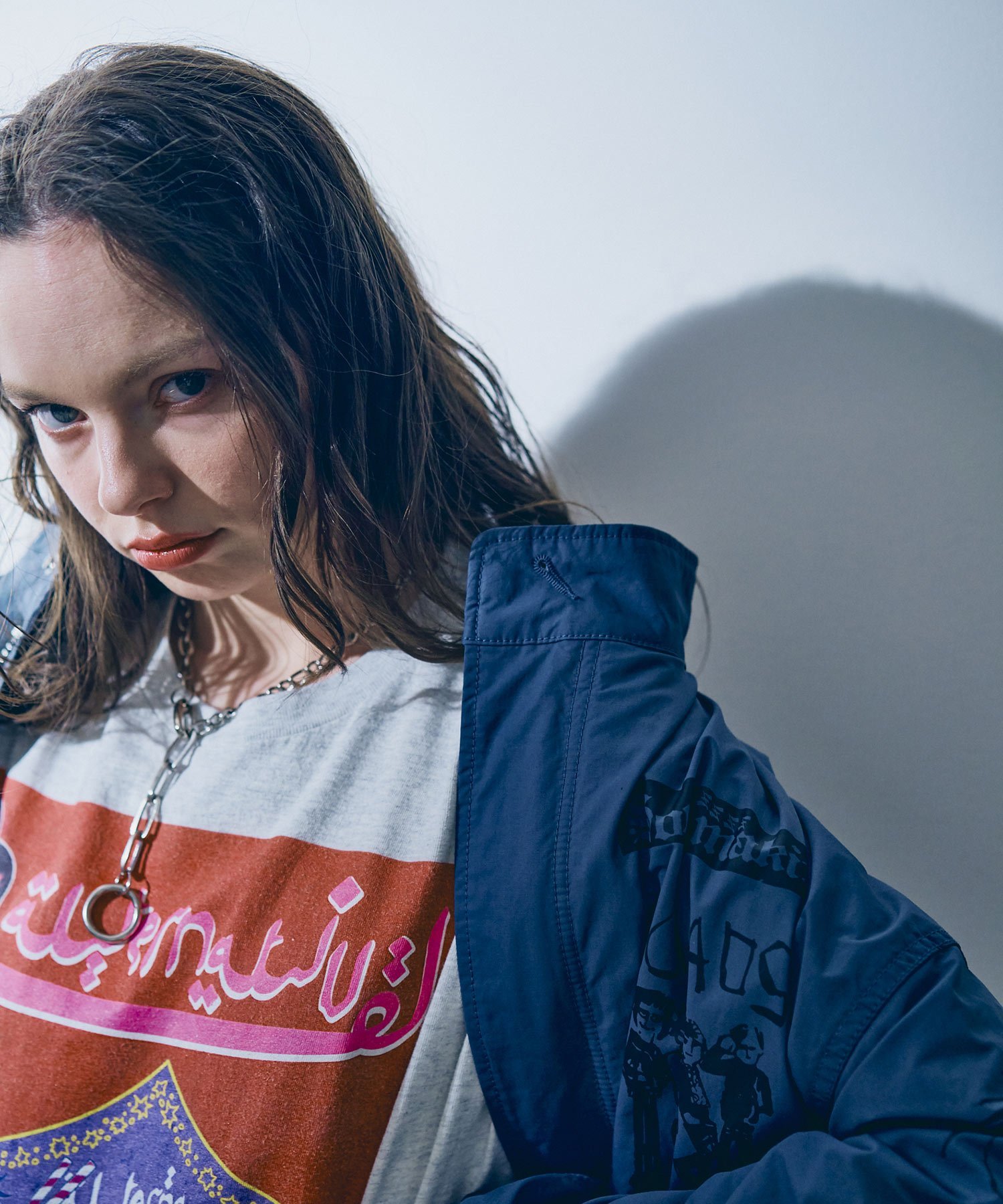 RNA｜RNA/(W)C0783 マルチプリントBIGモッズコート | Rakuten Fashion