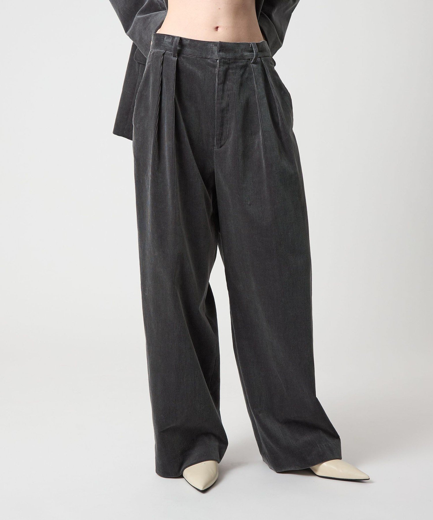 バッジョ様　6(ROKU) コットン コーデュロイ パンツ 25FW BEAUTY&YOUTH UNITED ARROWS｜<6(ROKU)>コットン コーデュロイ パンツ