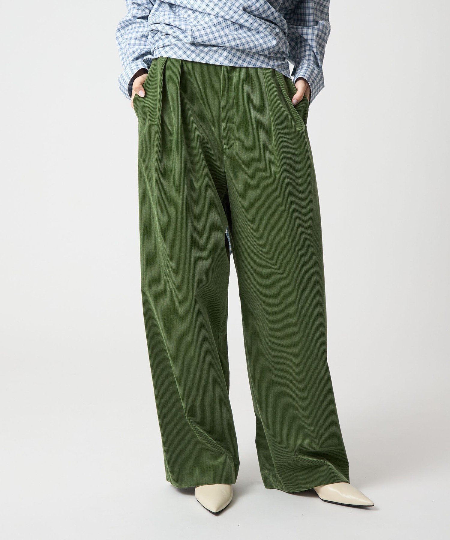 バッジョ様　6(ROKU) コットン コーデュロイ パンツ 25FW BEAUTY&YOUTH UNITED ARROWS｜<6(ROKU)>コットン コーデュロイ パンツ