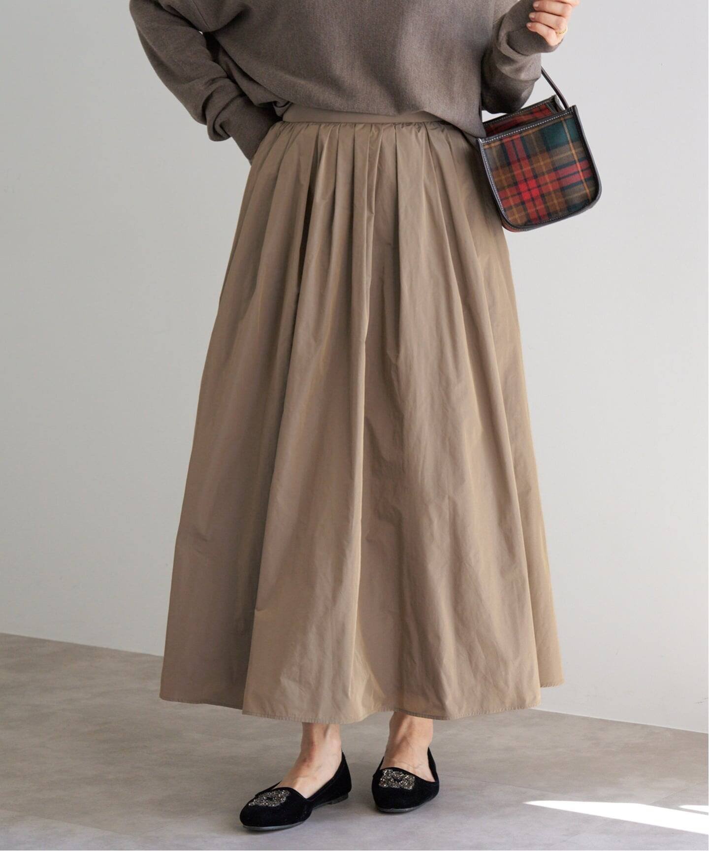 IENA｜《追加2・一部店舗限定》タフタフレアスカート | Rakuten