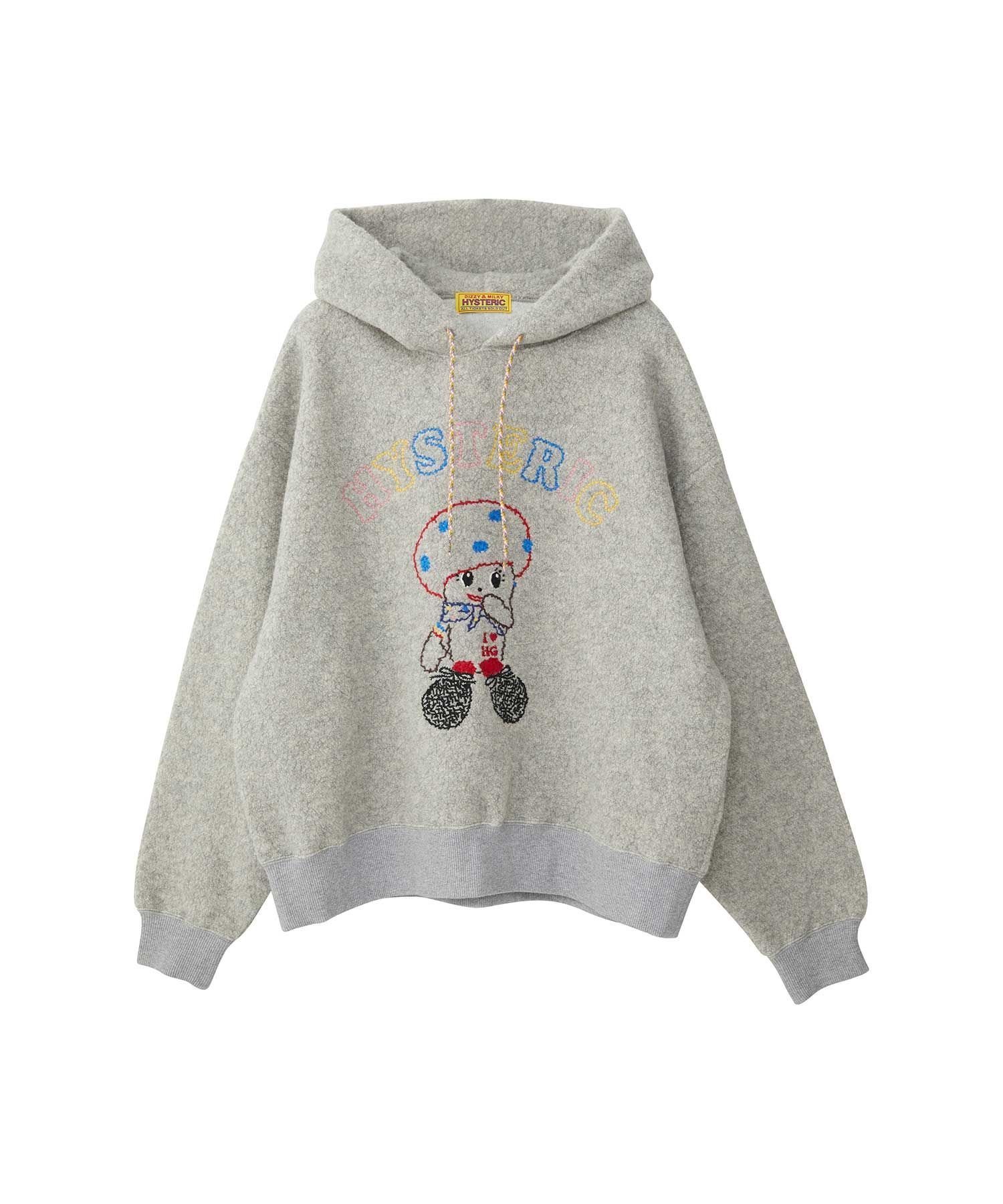 HYSTERIC GLAMOUR｜NOKO CHAN刺繍 オーバーサイズパーカー | Rakuten