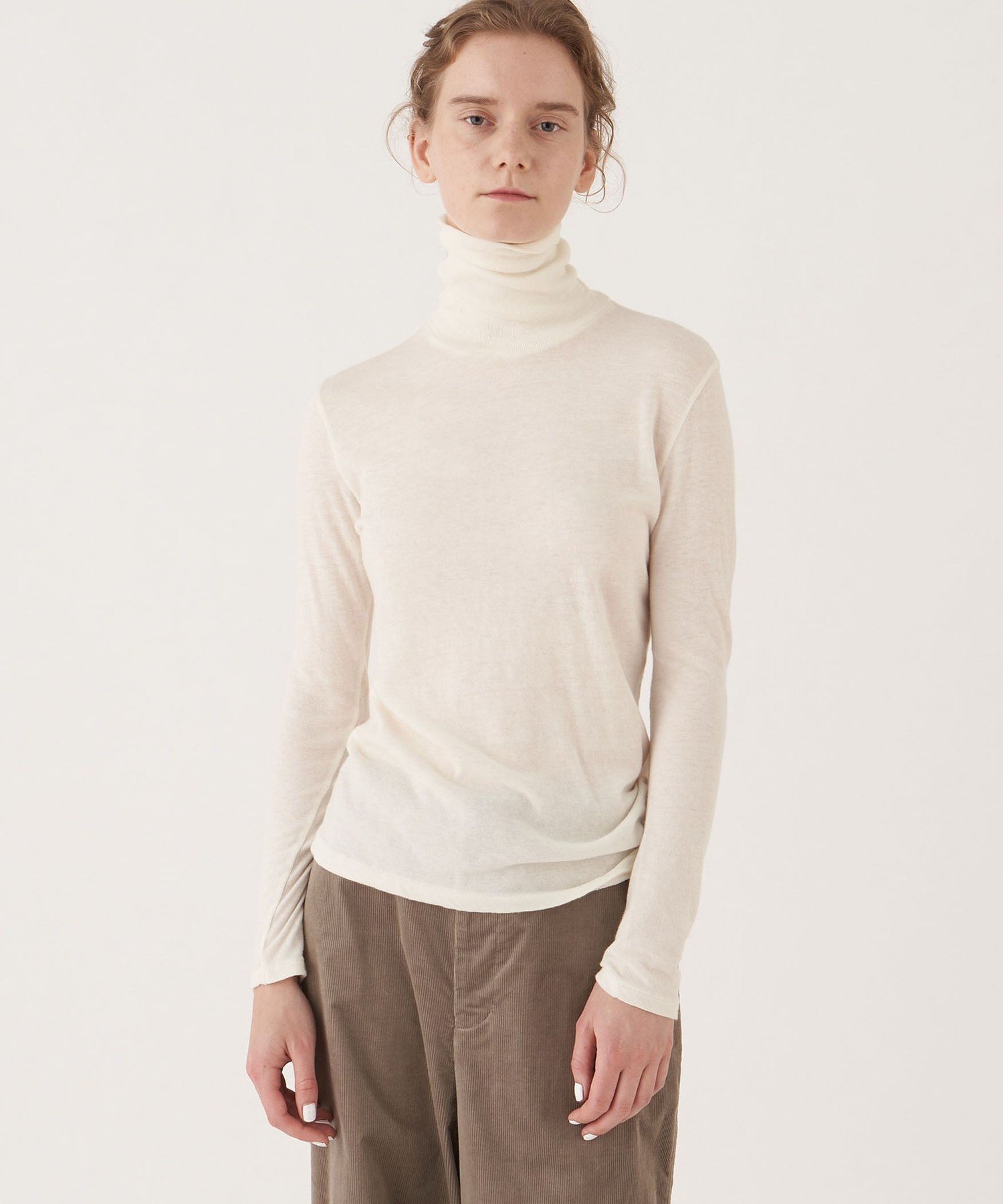 TOMORROWLAND｜GALERIE VIE コットンカシミヤ タートルネックプル