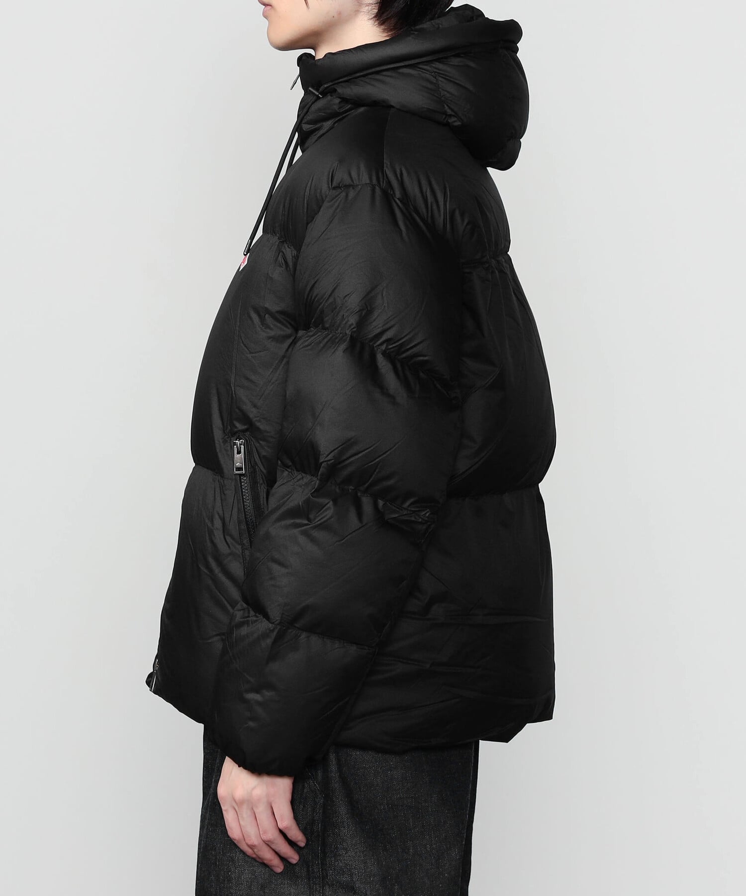 Bshop｜DANTON | ナイロンリップストップ ダウンフードジャケット MEN