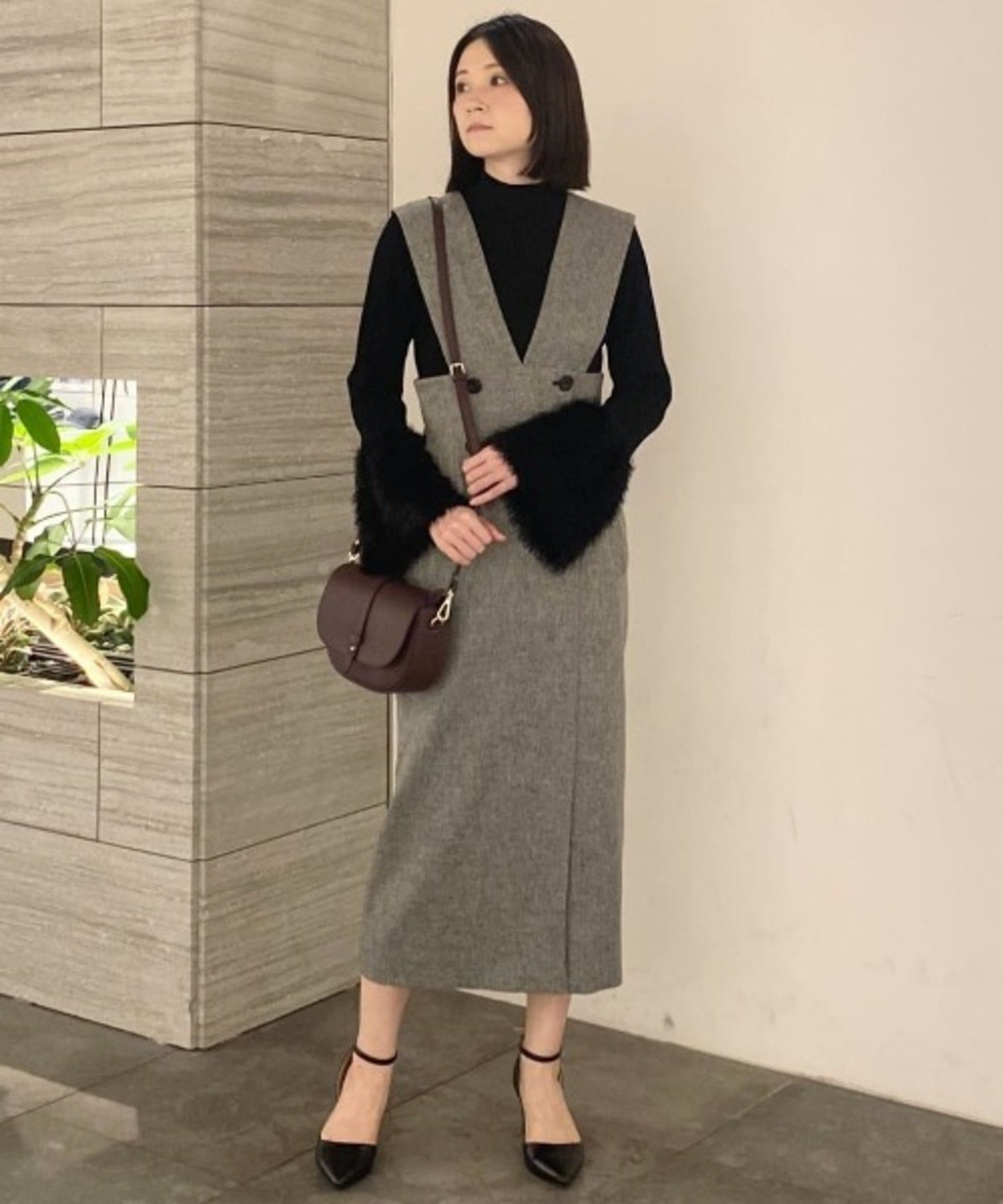 PINKY&DIANNE｜◇デザインショルダージャンパースカート | Rakuten