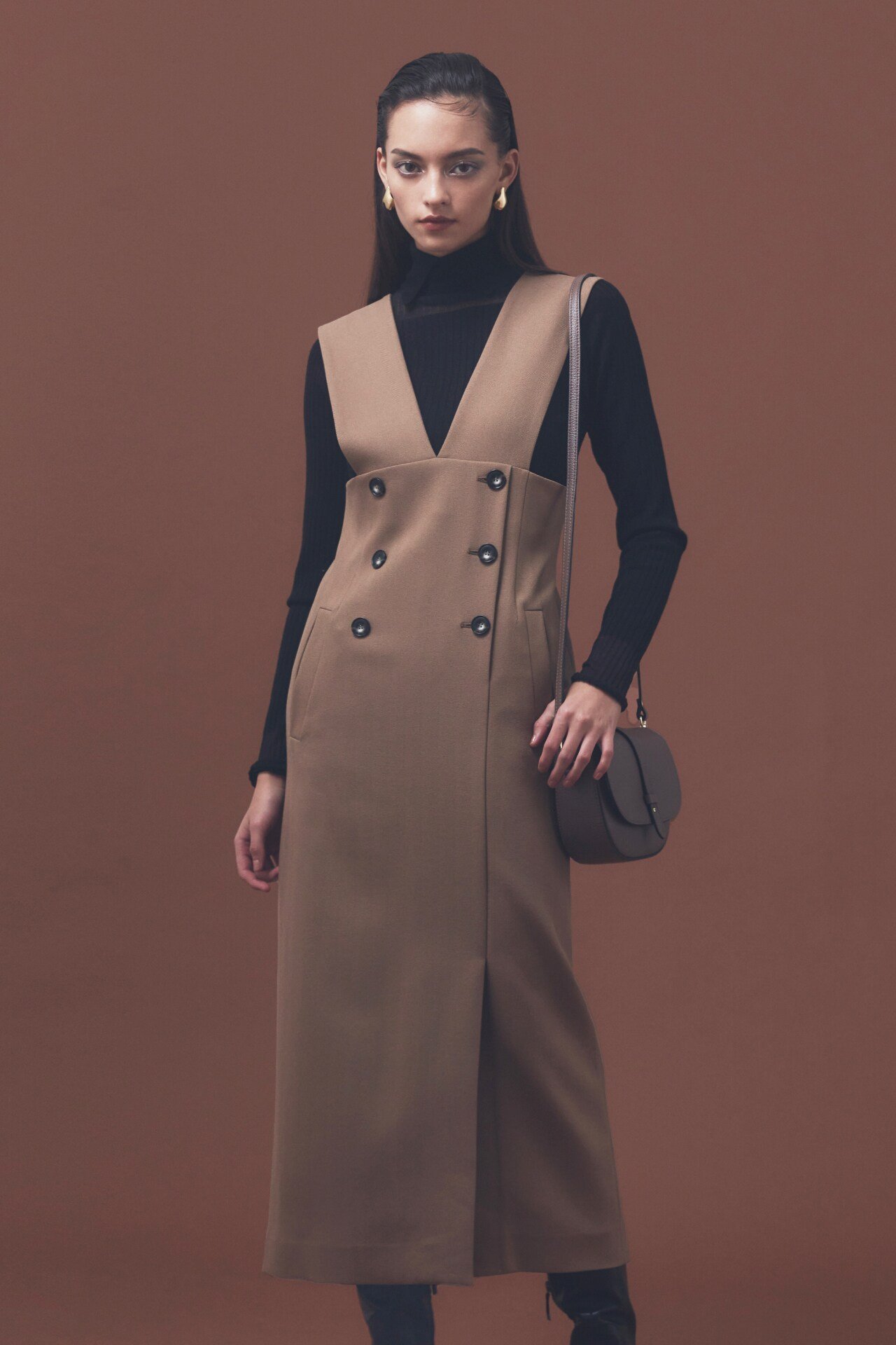 PINKY&DIANNE｜◇デザインショルダージャンパースカート | Rakuten