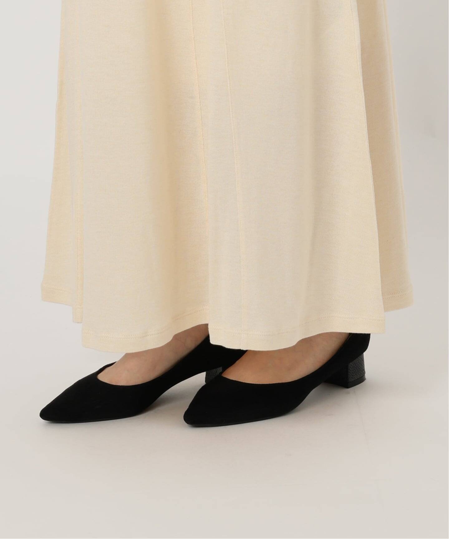 SLOBE IENA｜ウール混ジャージーフレアワンピース | Rakuten Fashion