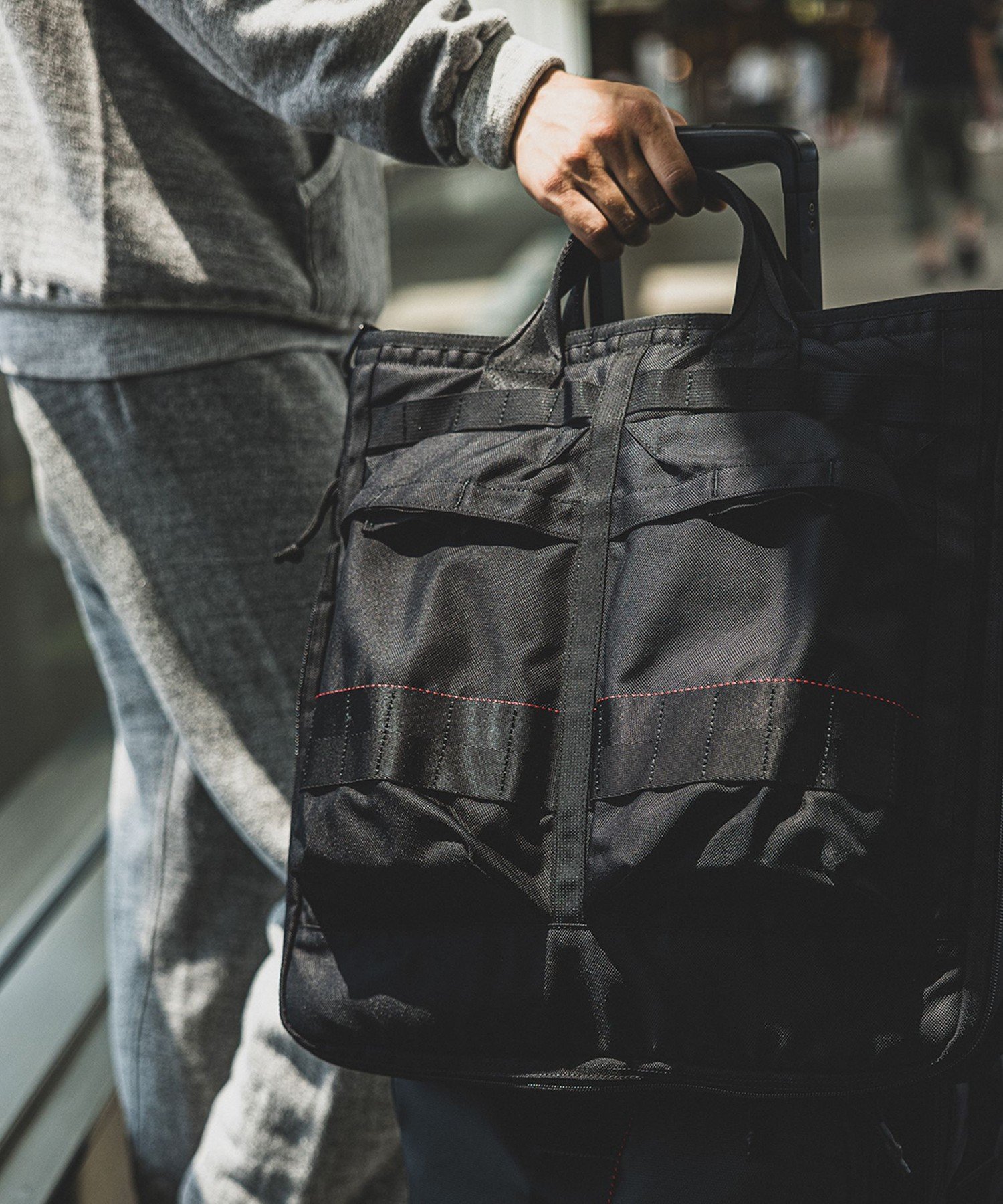 BEAMS MEN｜BRIEFING / 別注 COCKPIT BAG ブリーフィング コックピット