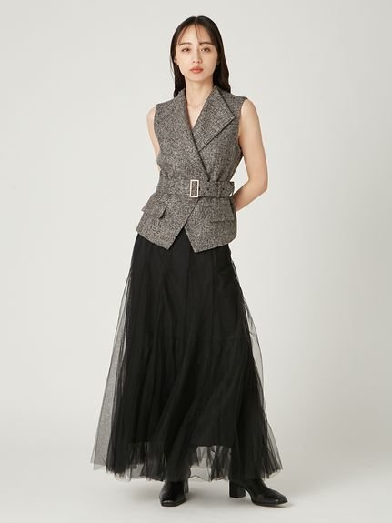 FRAY I.D｜【00サイズ】ジレチュールスカートセットアップ | Rakuten