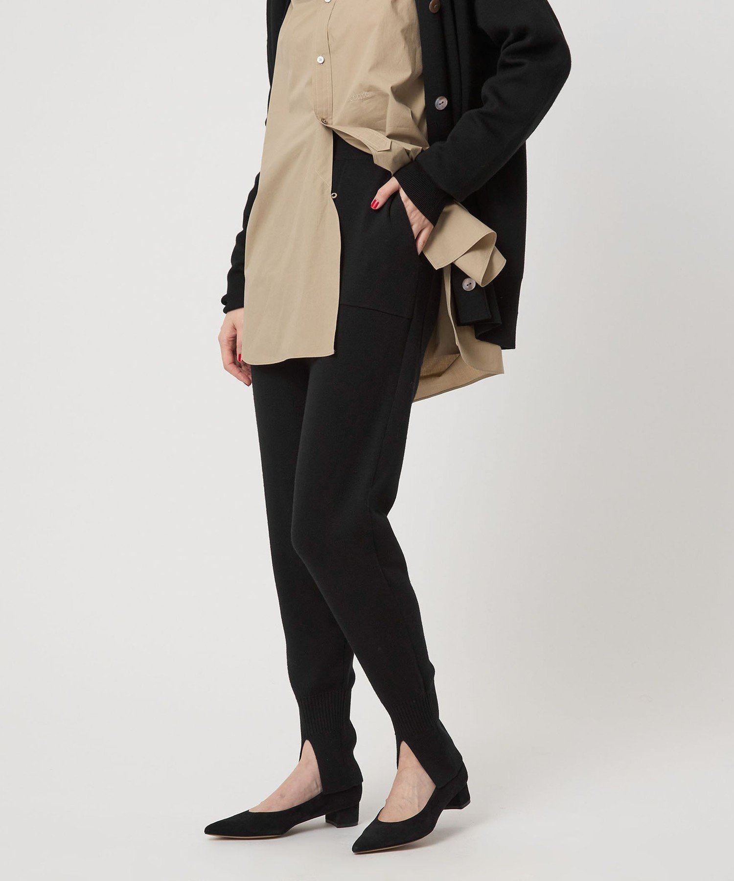conte スリット ニットパンツ UNITED ARROWS｜<conte>スリット ニットパンツ | Rakuten Fashion(楽天