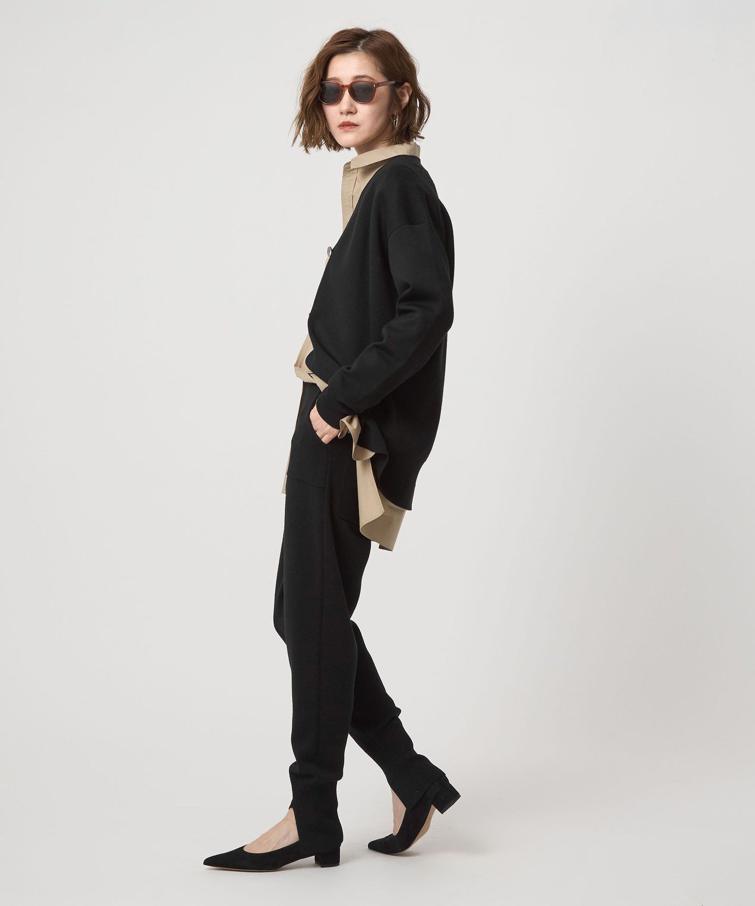 conte スリット ニットパンツ UNITED ARROWS｜<conte>スリット ニットパンツ | Rakuten Fashion(楽天