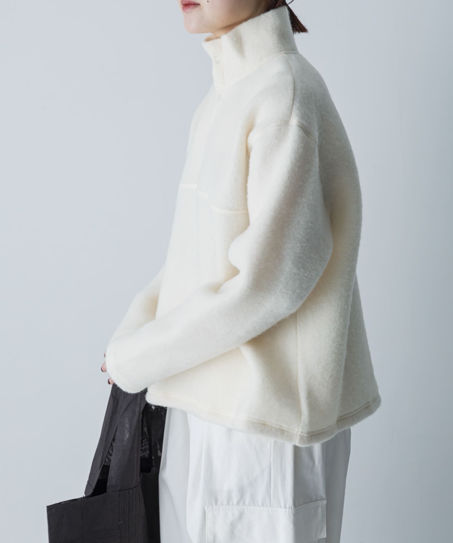 かぐれ｜ウールコットンフリースプルオーバー | Rakuten Fashion(楽天