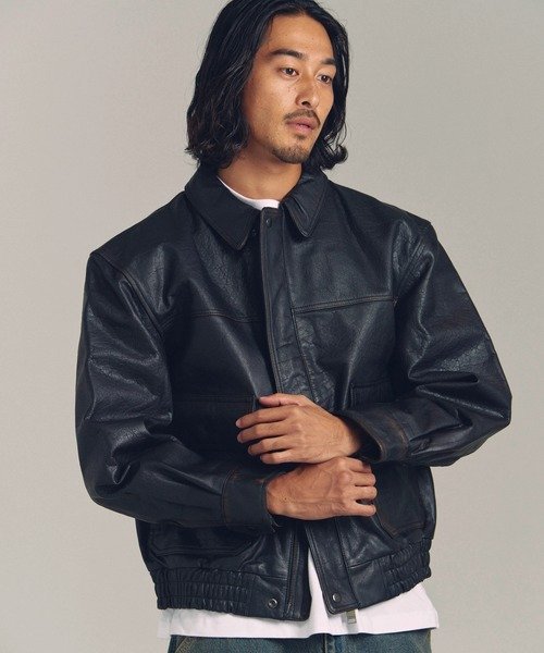 JACKROSE｜【SKOOKUM×JACKROSE】BUFFALO LEATHER A-2 JACKET(MENS