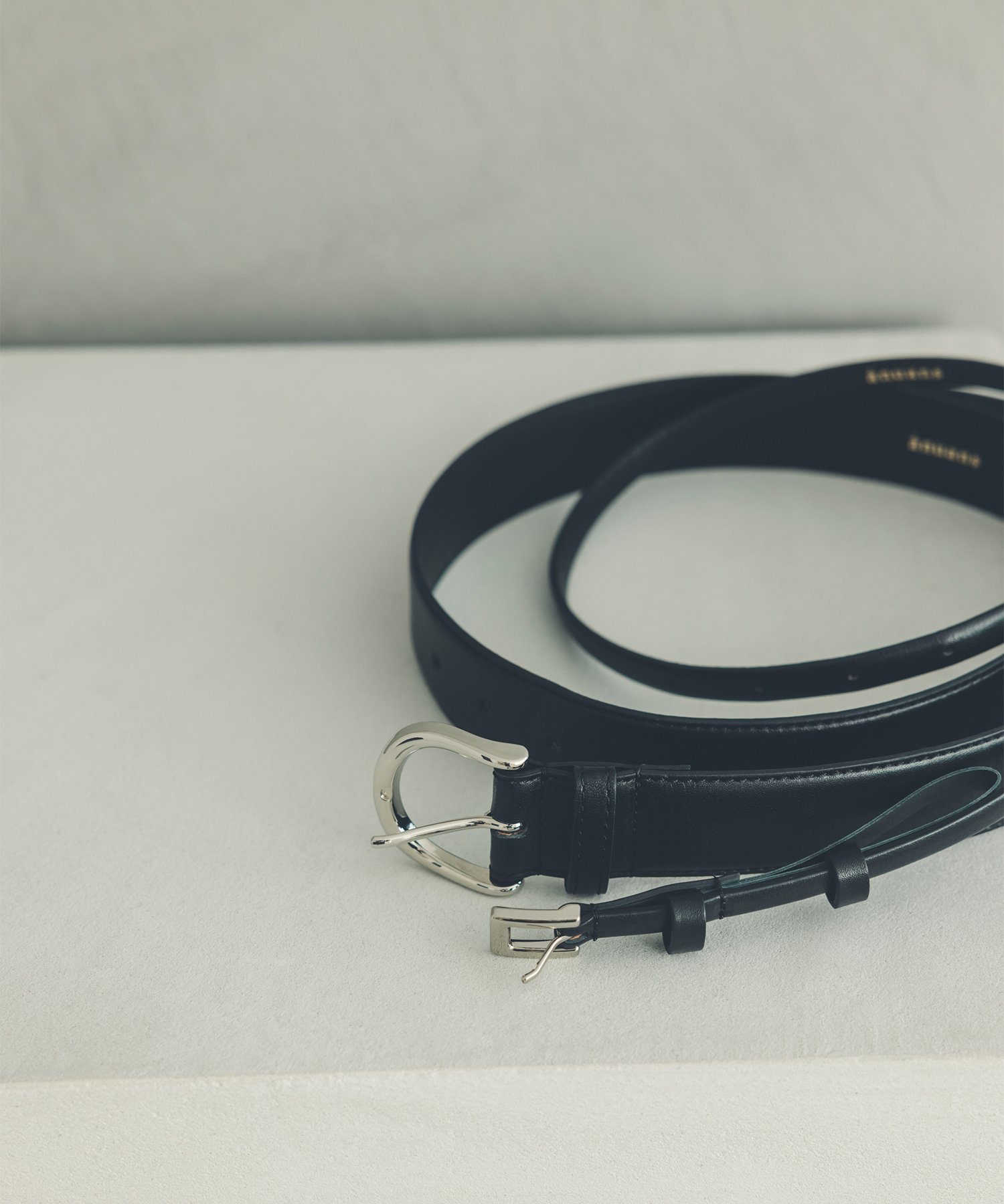 anuans｜プレーンナローベルト | Rakuten Fashion(楽天ファッション