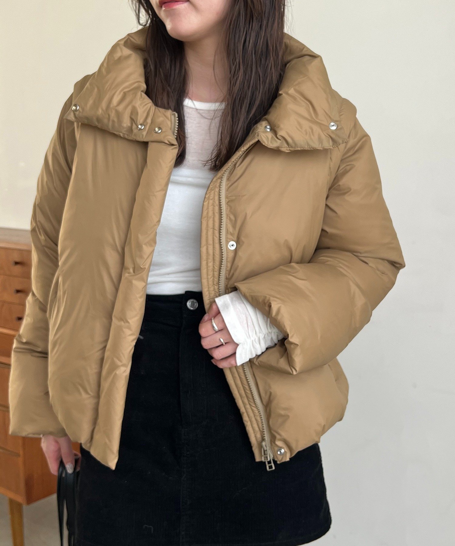 CAPRICIEUX LE'MAGE｜【軽量/保温性◎】2WAY中綿パフジャケット