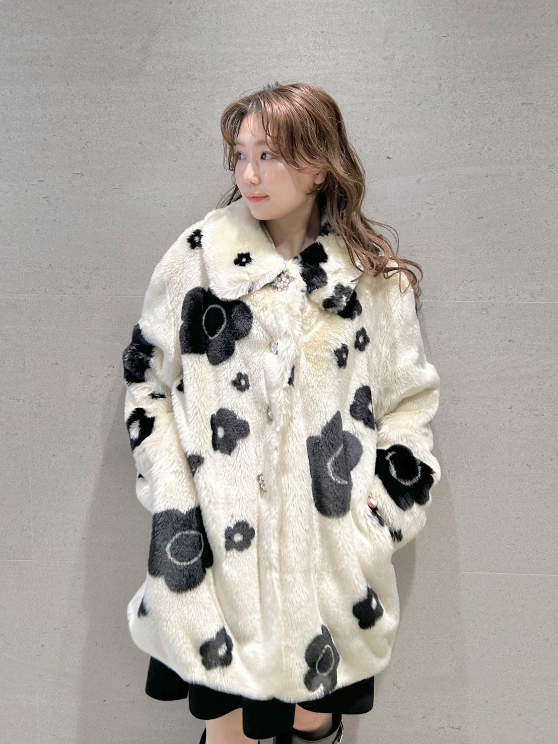 LILY BROWN｜【限定カラー】【LILY BROWN×MARY QUANT】ビジュー釦