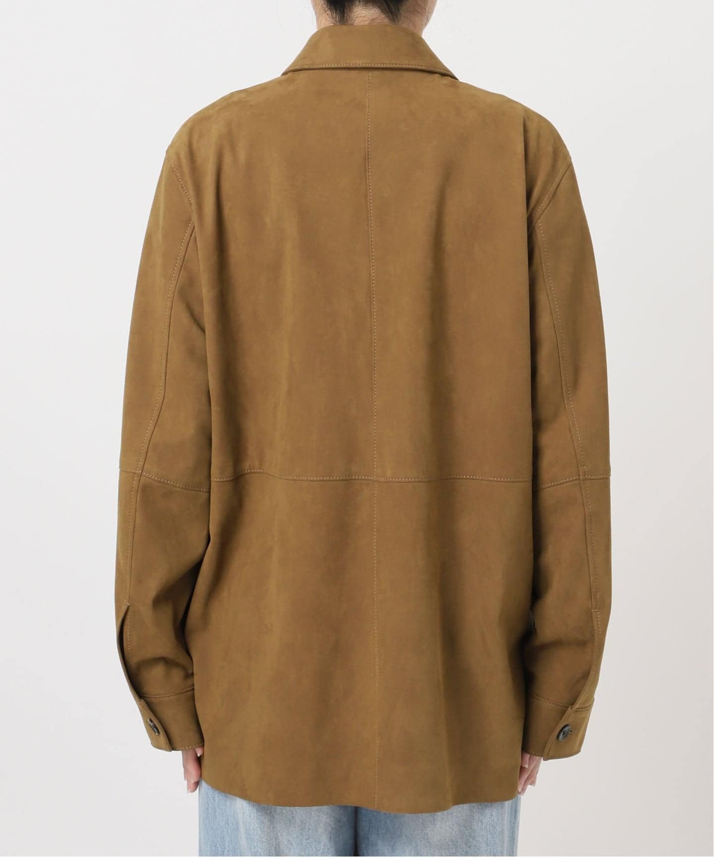 plage｜Suede like シャツブルゾン | Rakuten Fashion(楽天