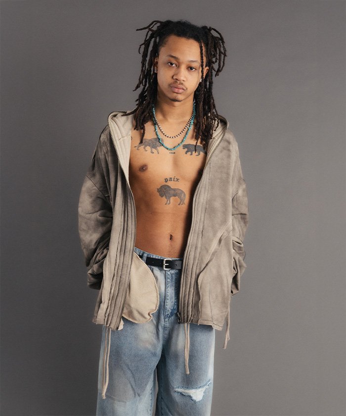 ROYAL FLASH｜FR(13)NDS /フレンズ/Dirty Hoodie | Rakuten Fashion