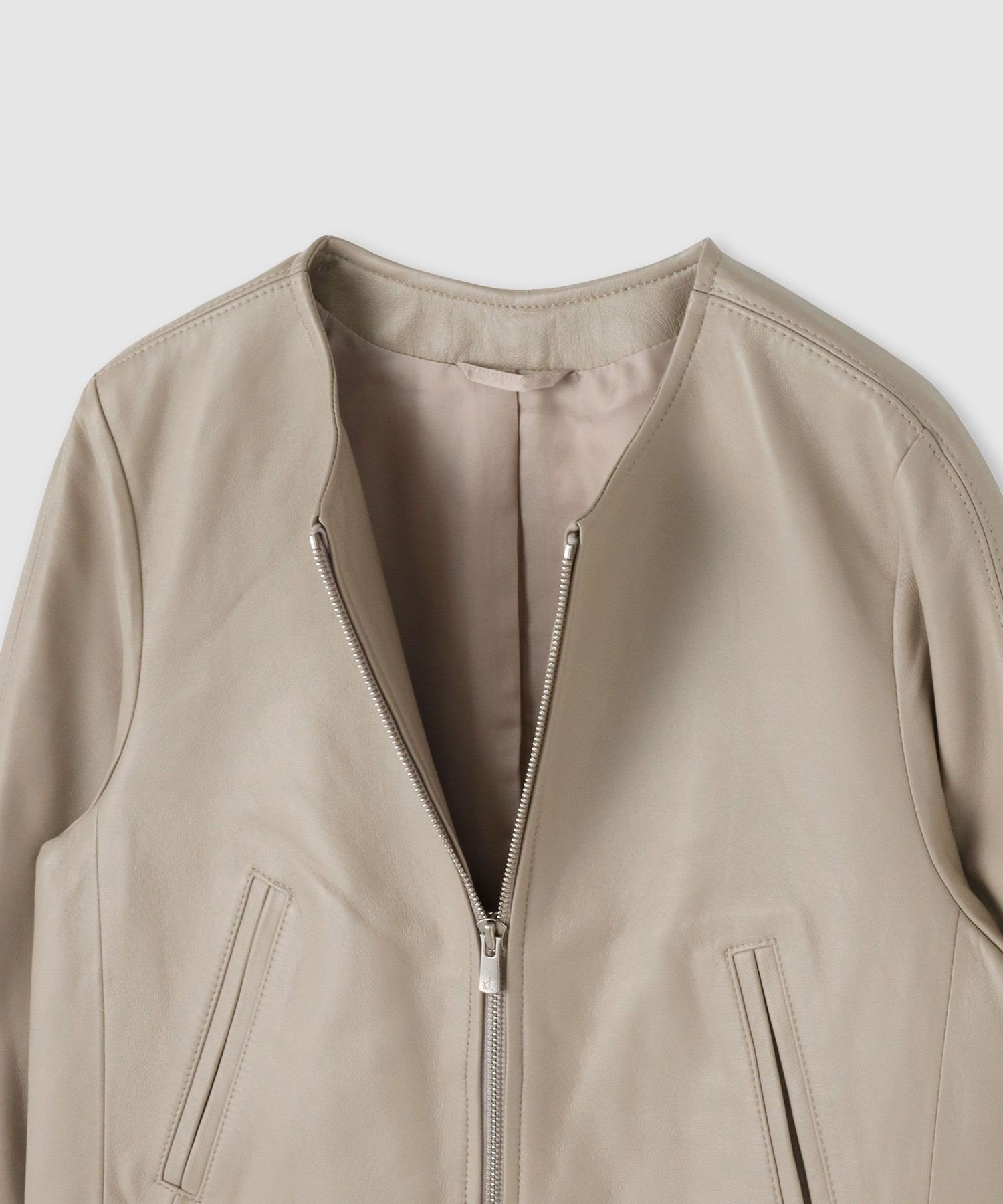 ANAYI｜ラムレザーファスナーブルゾン | Rakuten Fashion(楽天