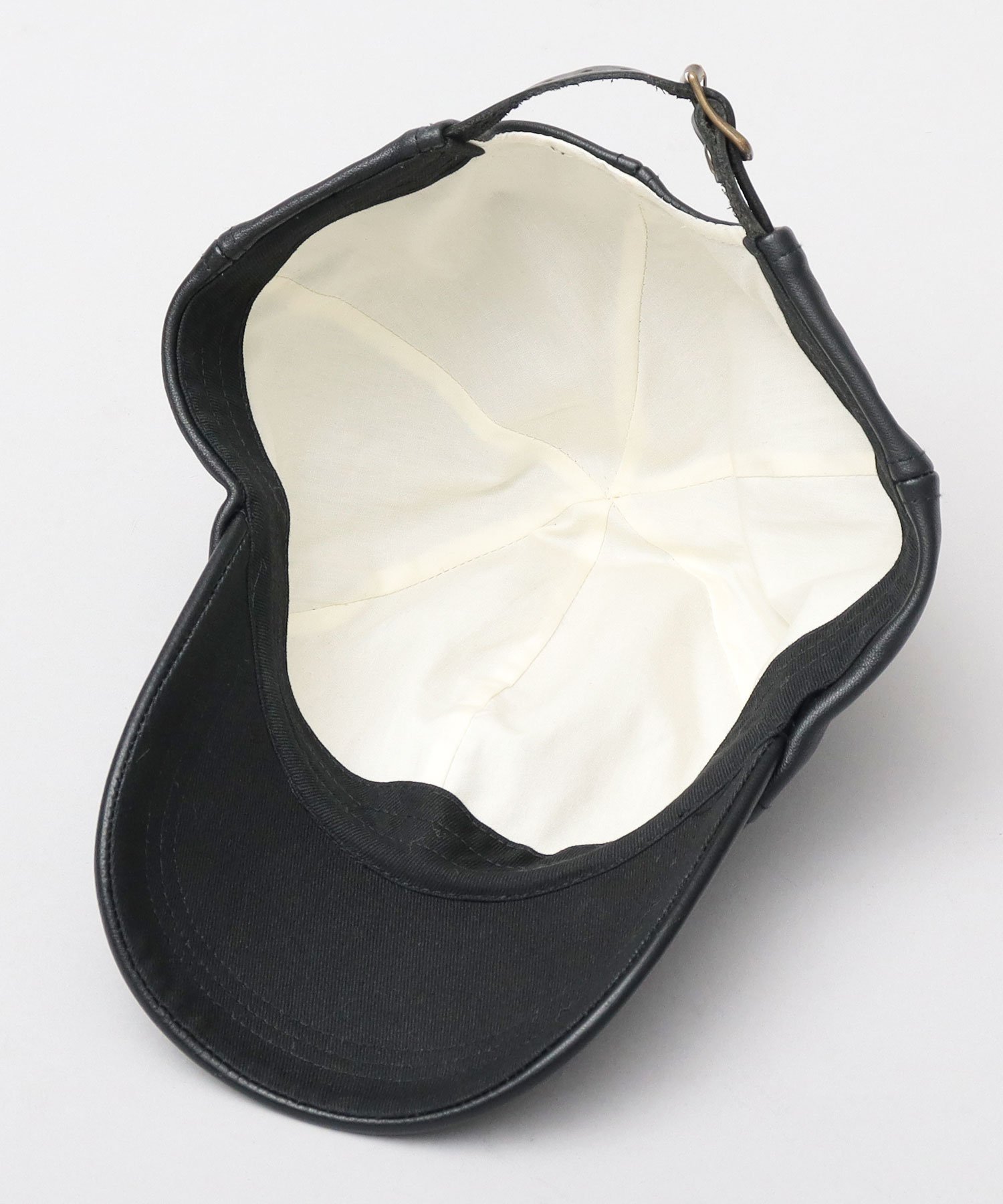 A.M.S.｜本革 レザーキャップ / 羊革 / ラムレザー / ローキャップ