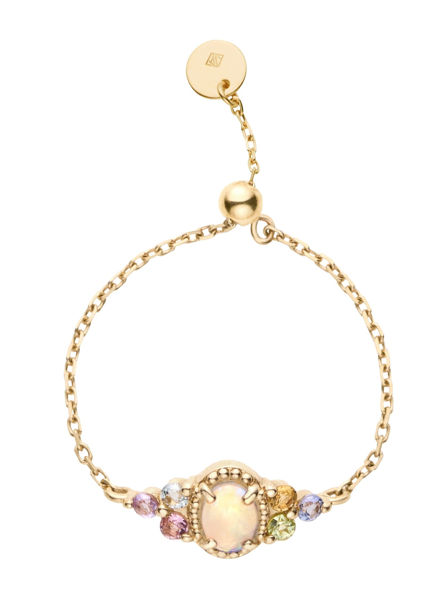 va vendome aoyama｜オパール チェーンリング | Rakuten Fashion(楽天