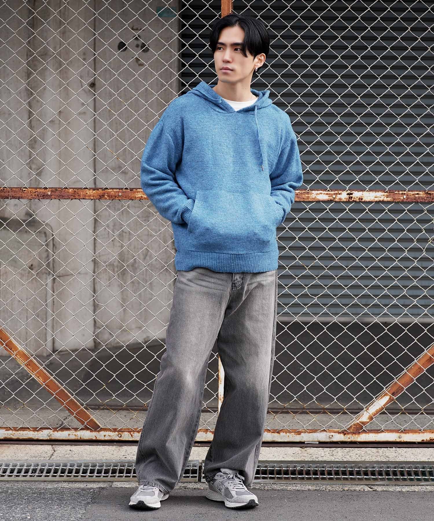 JIGGYS SHOP｜ふわもちニットプルオーバーパーカーフーディー