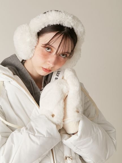 LILY BROWN｜【LILY BROWN×MARY QUANT】デイジーモチーフファーイヤー