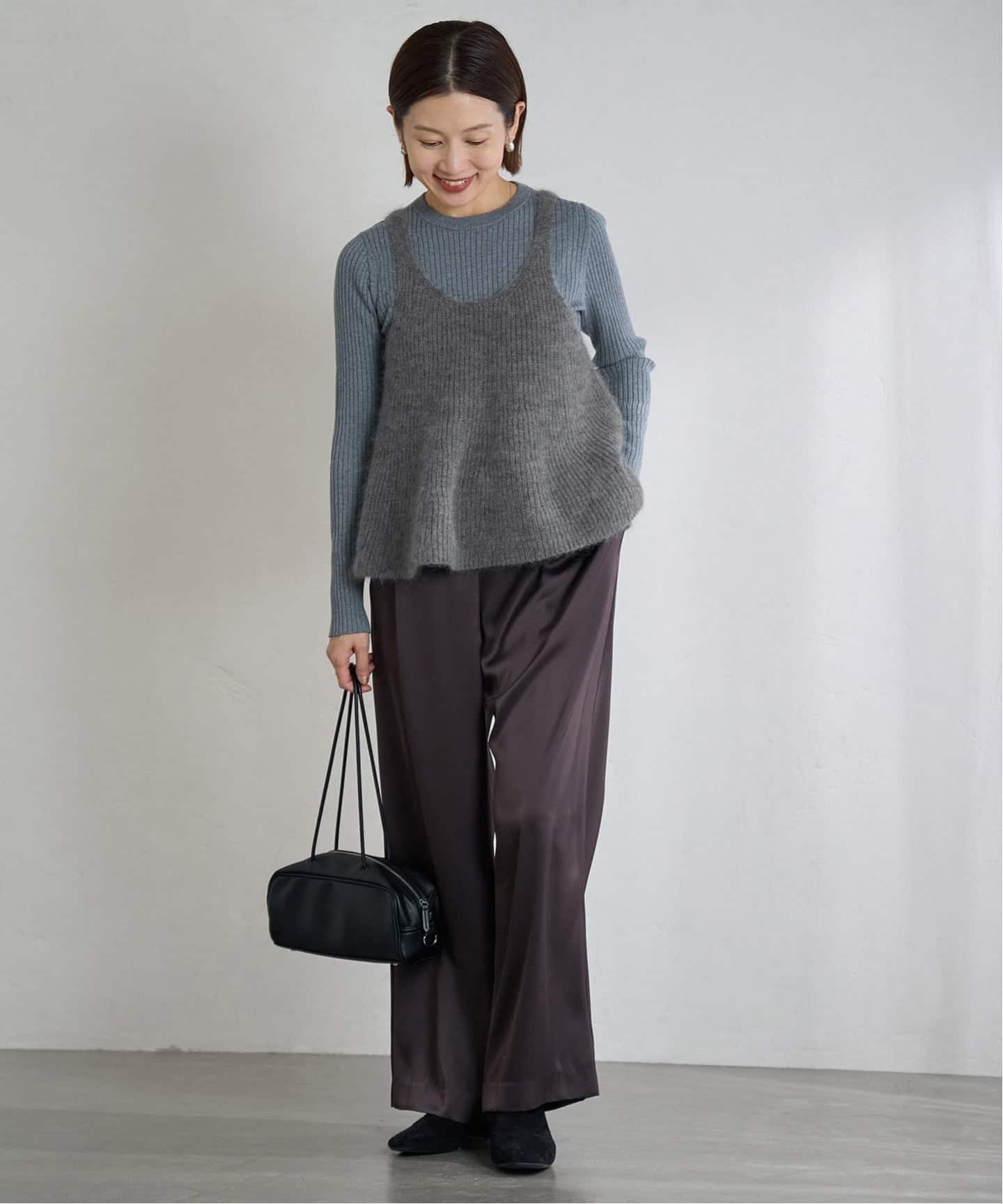 IENA｜《WEB限定/追加》モヘヤミックスフレアタンク | Rakuten Fashion