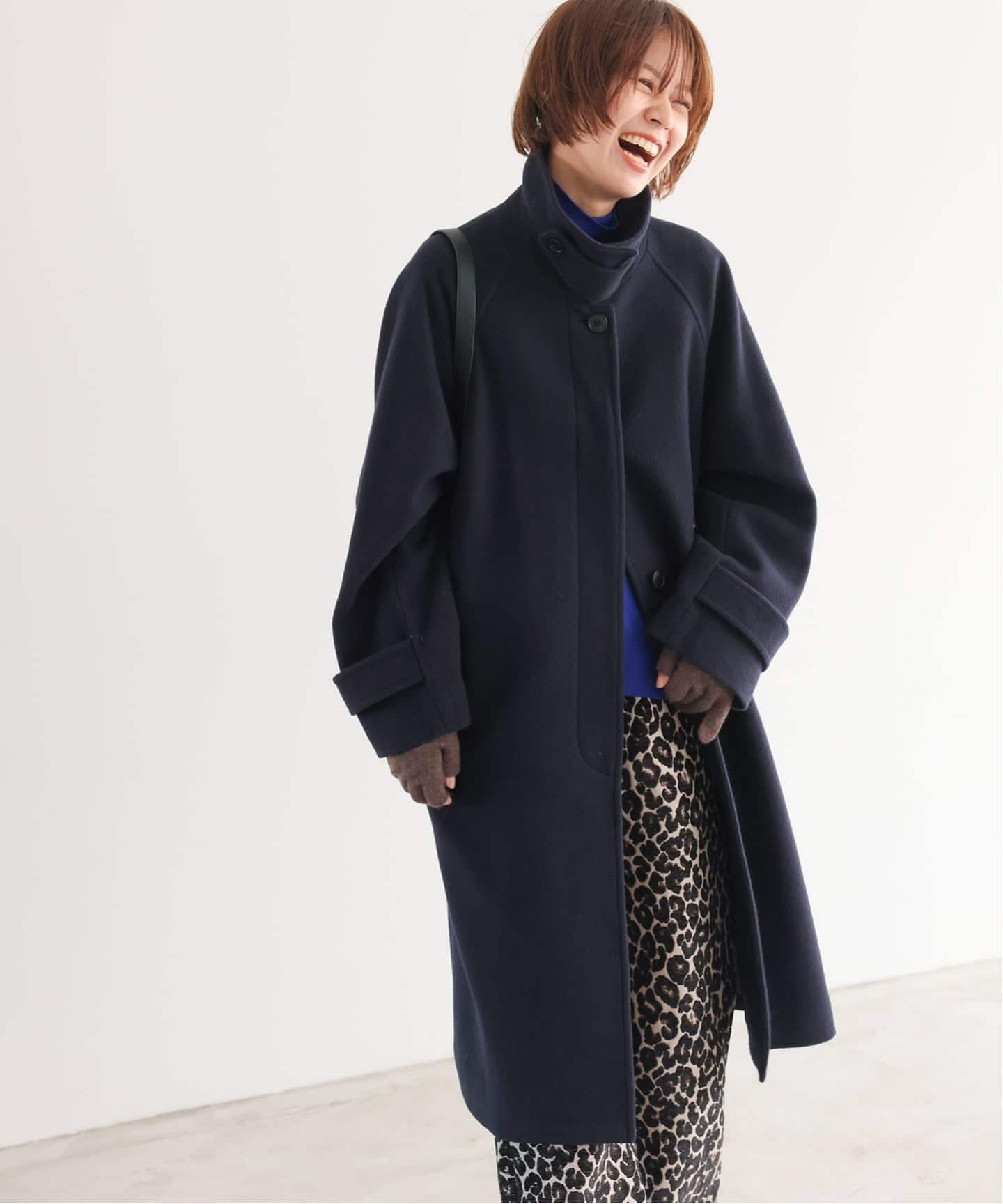 JOURNAL STANDARD relume｜尾州ウールスーパー100ステンカラーコート