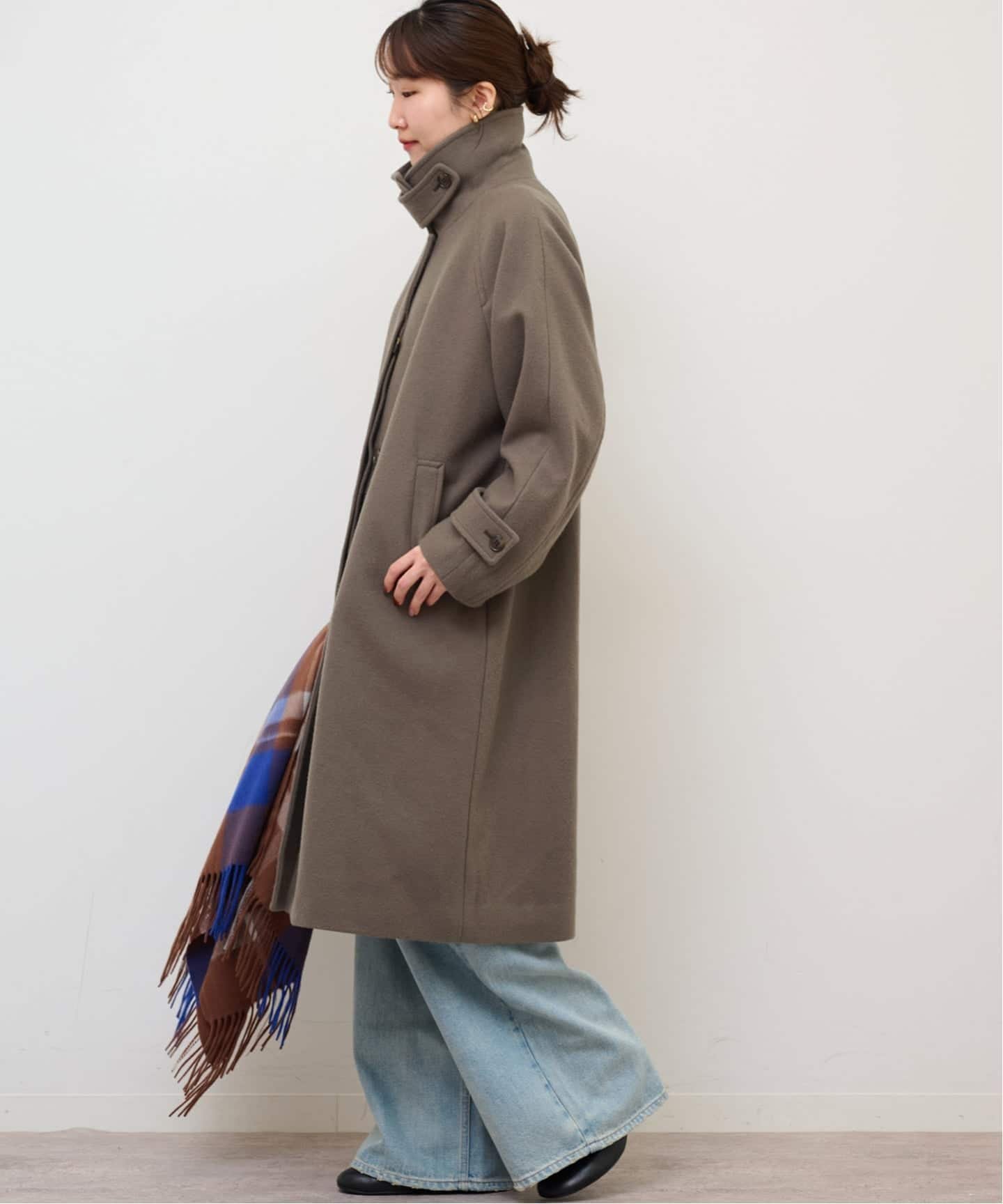 JOURNAL STANDARD relume｜尾州ウールスーパー100ステンカラーコート