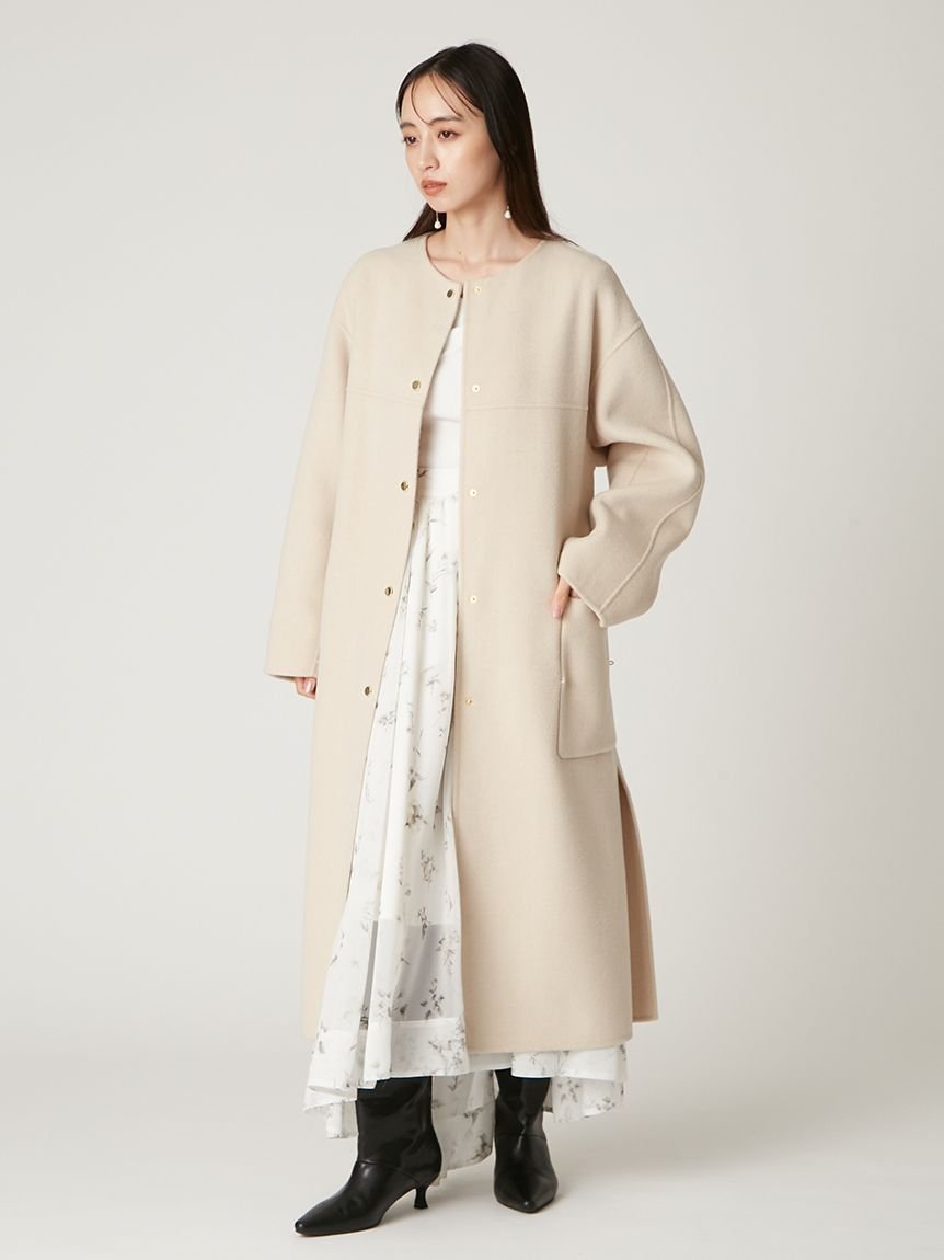 FRAY I.D｜ファーポケットリバーコート | Rakuten Fashion(楽天