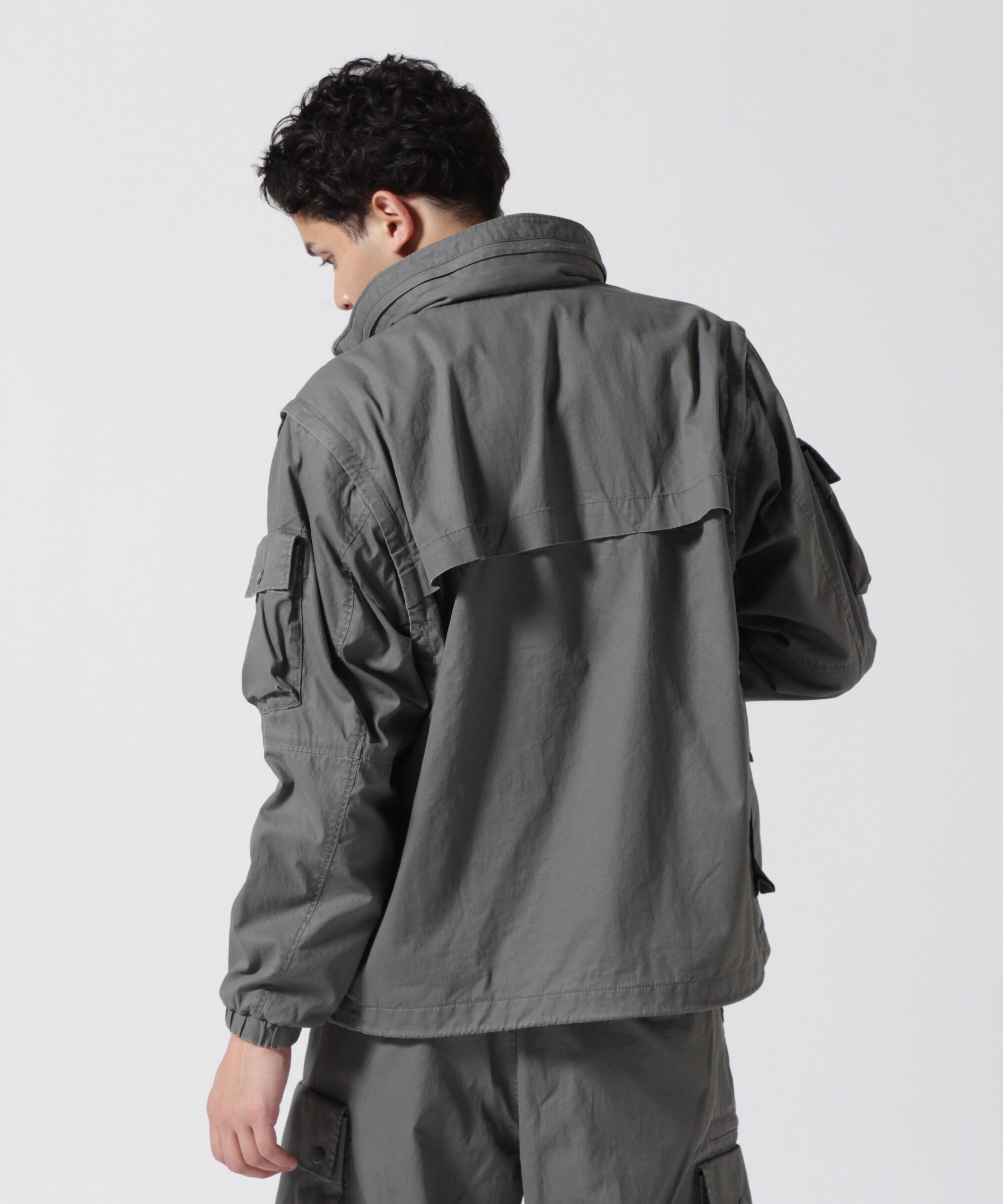 AVIREX｜PIGMENT 2WAY CARRIER JACKET / ピグメント 2ウェイ キャリア