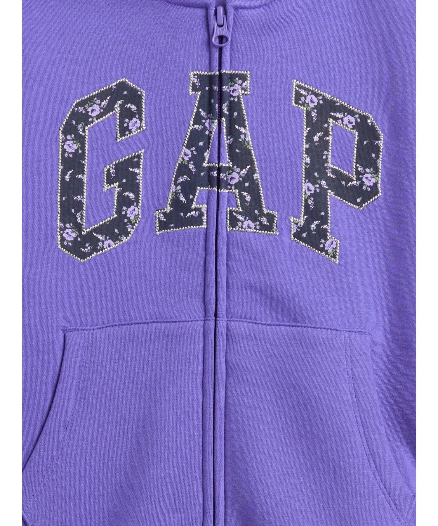 GAP 紫色 ジップアップ パーカー Mサイズ Gap公式オンラインストア