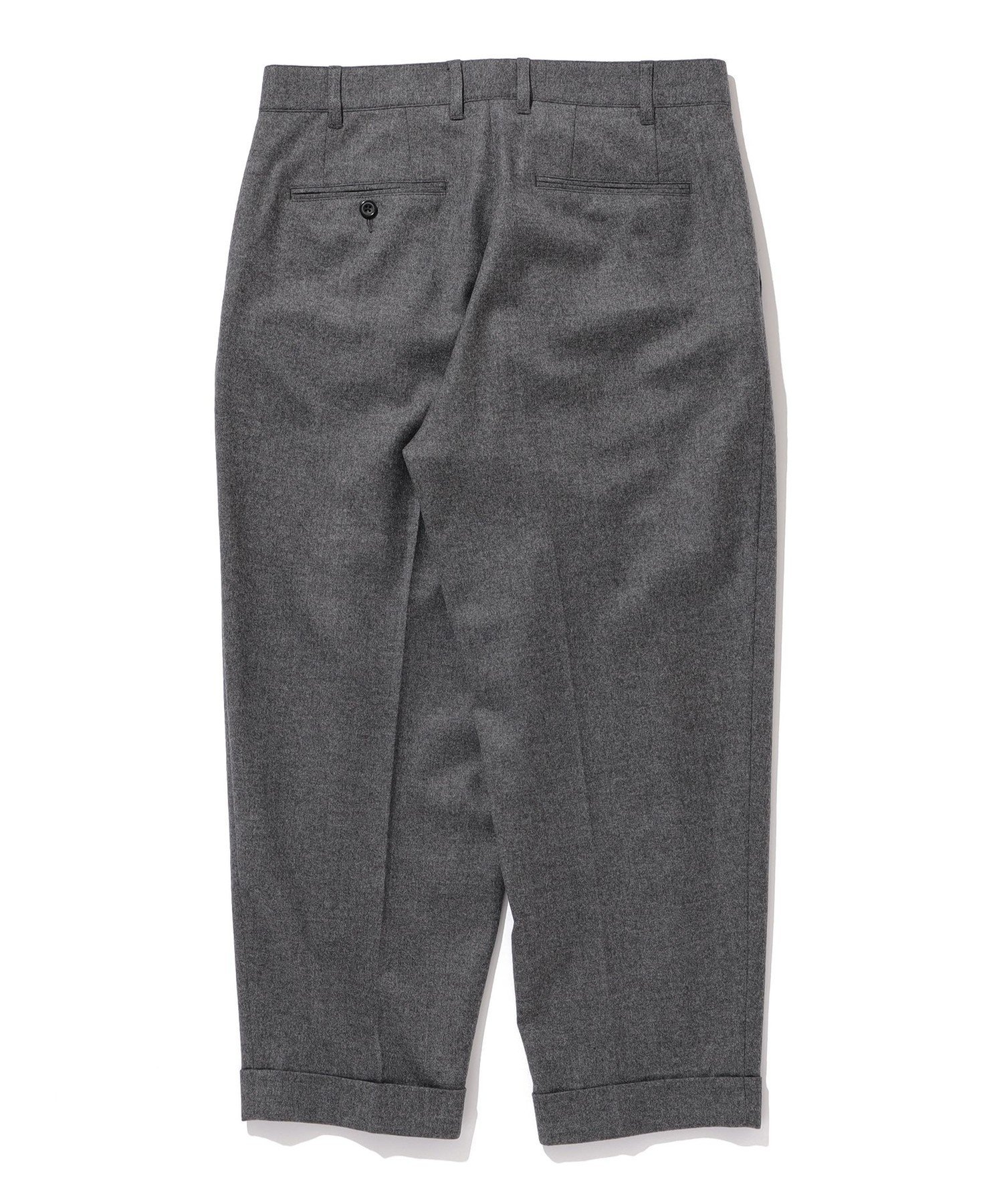 BEAMS MEN｜BEAMS PLUS / 2プリーツ フランネル トラウザーズ