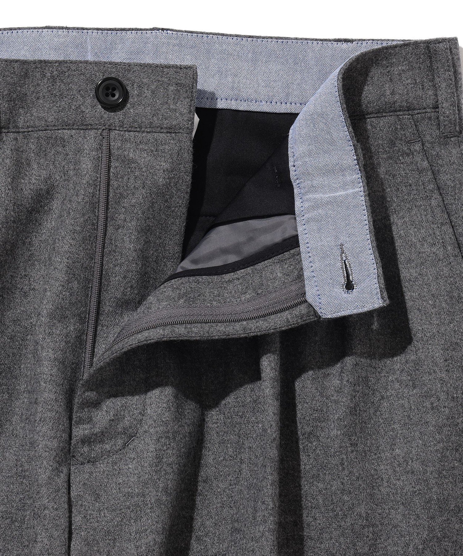 BEAMS MEN｜BEAMS PLUS / 2プリーツ フランネル トラウザーズ