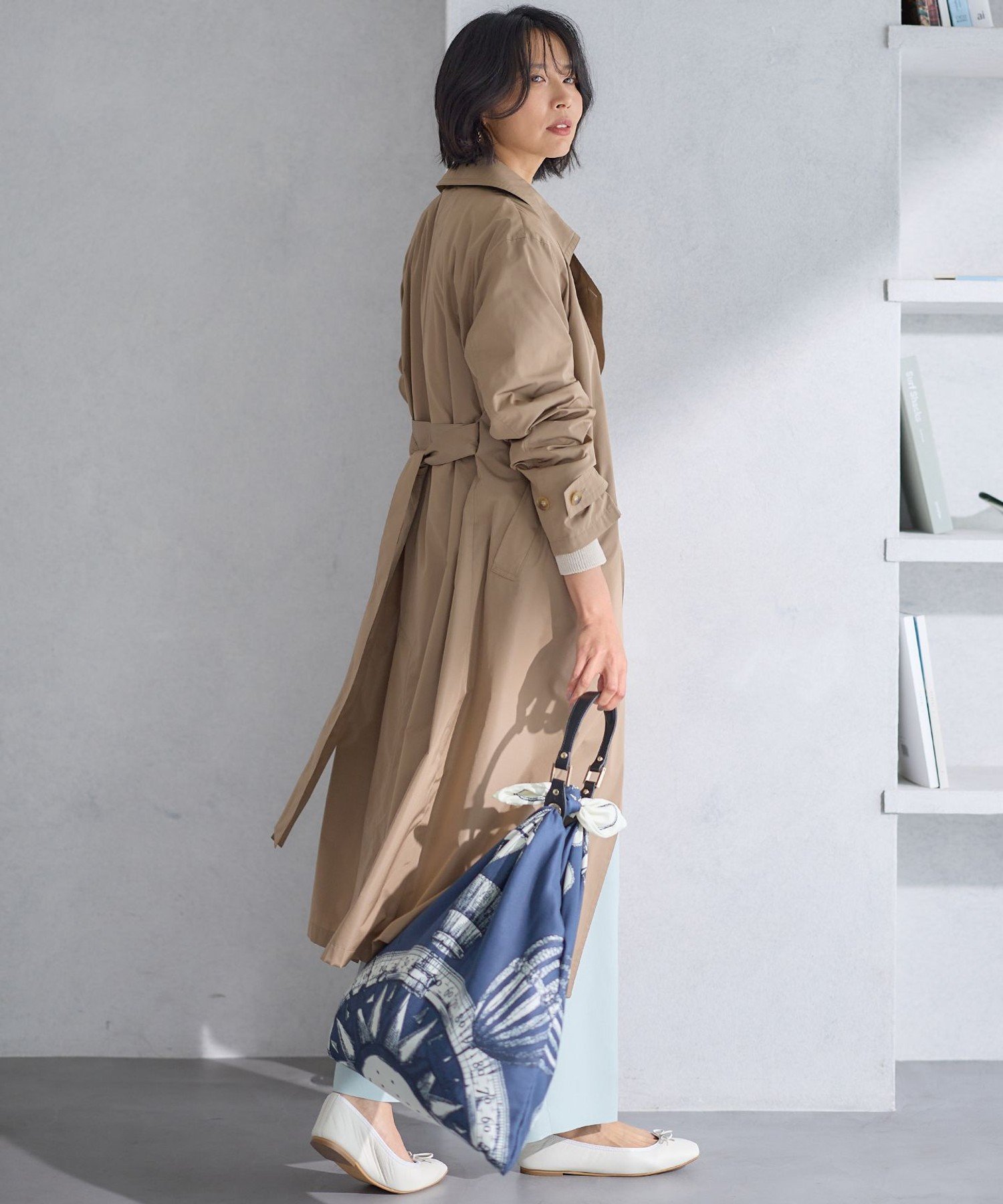 23区｜【Oggi4月号掲載】LIMONTA メモリータフタ コート | Rakuten