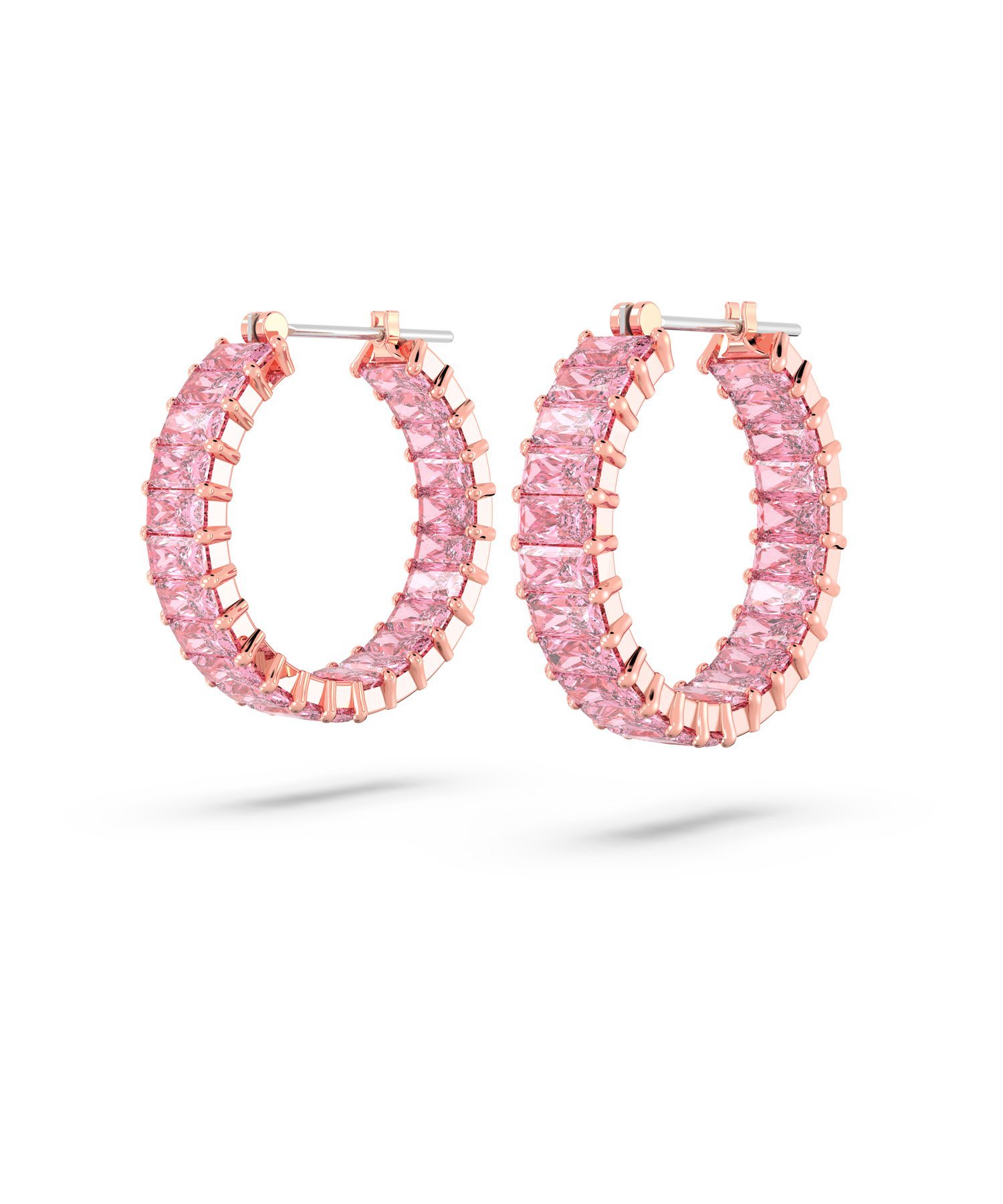 SWAROVSKI｜【公式】【スワロフスキー】Matrix フープピアス, バゲット