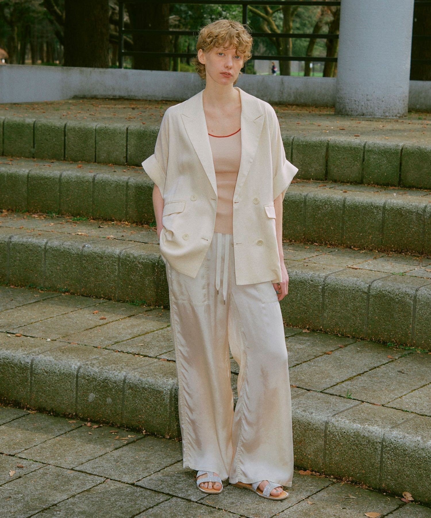 ADAM ET ROPE'｜【サステナブル】・【新色追加】ショートスリーブ