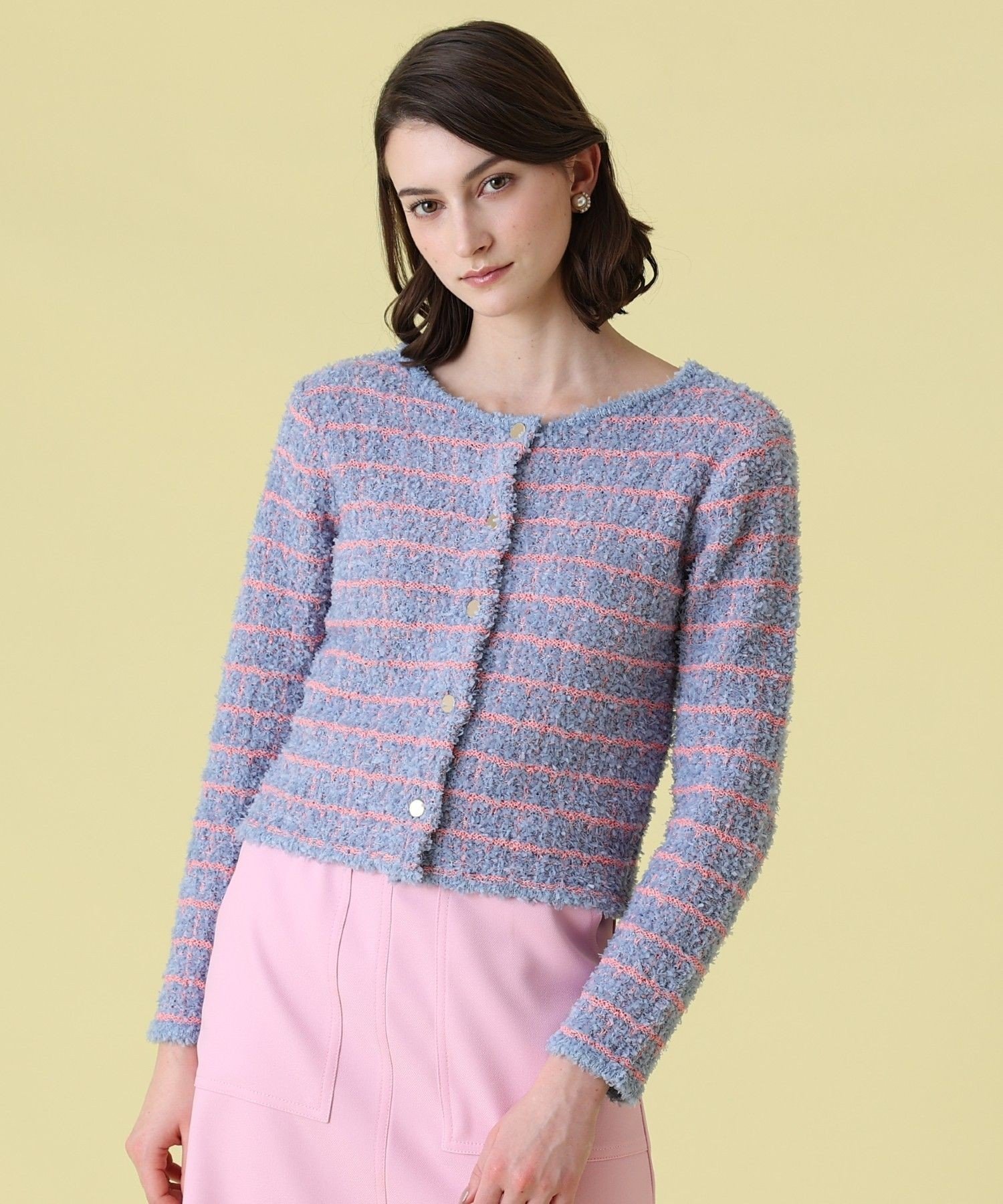 ANAYI｜フロッシュツイード2WAY カーディガン | Rakuten Fashion(楽天