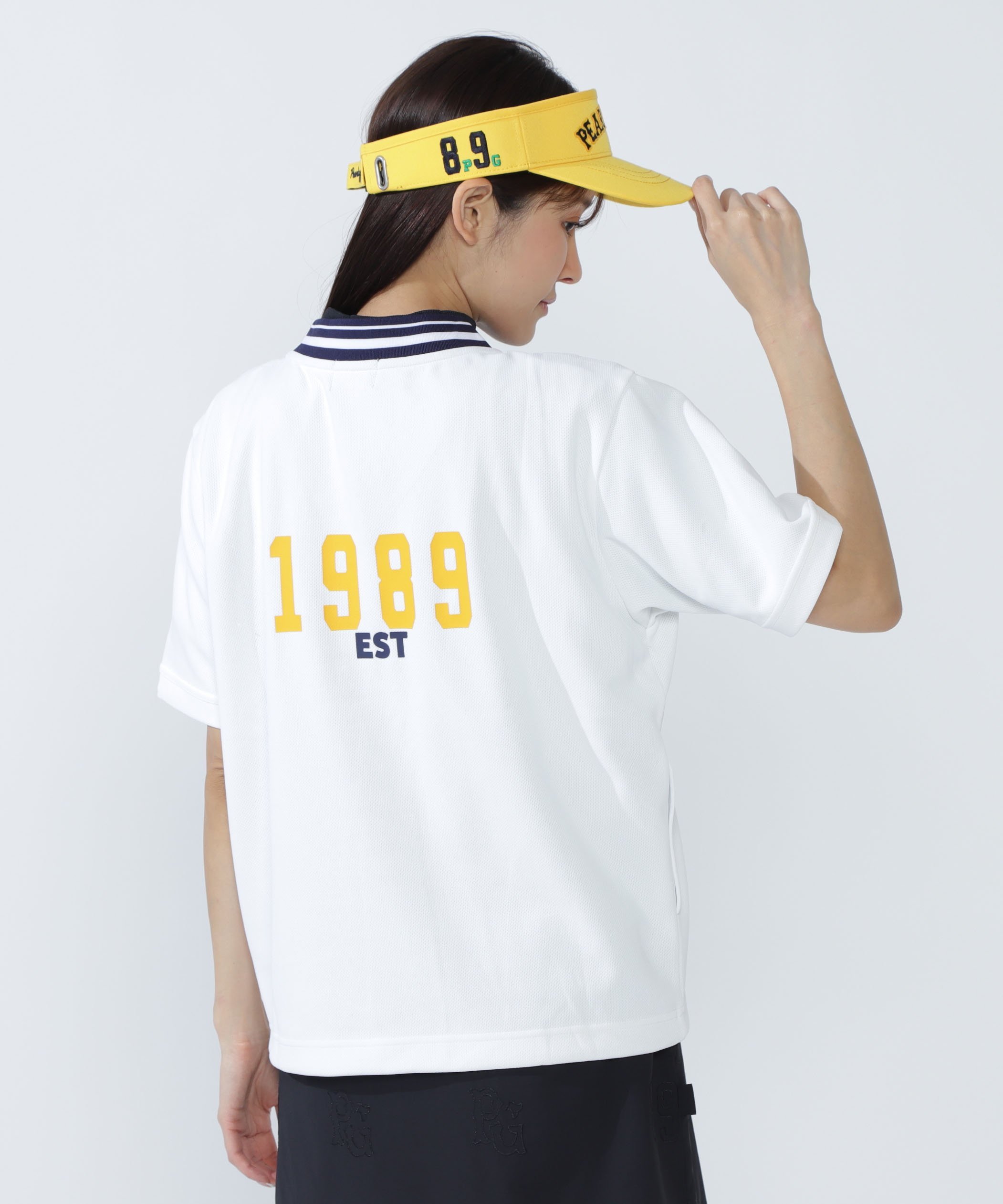 PEARLY GATES｜高通気ダブルフェイス半袖Vネックカットソー | Rakuten