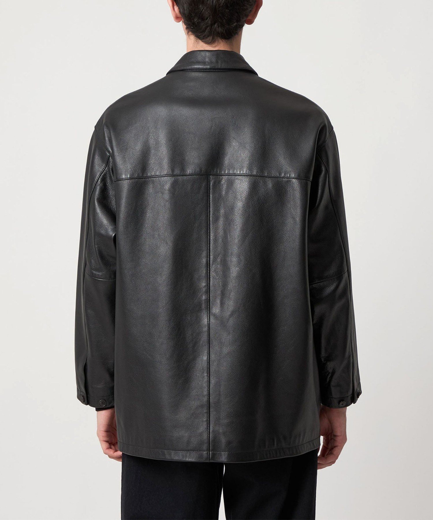 H BEAUTY&YOUTH レザーカーコート Coat｜OUTERWEAR｜ビューティー＆ユース（BEAUTY&YOUTH）｜MEN｜2024