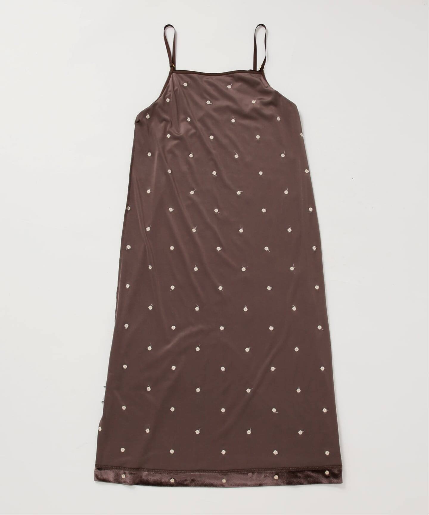 B.C STOCK｜《追加4》【WEB限定】手洗い可 / ベロアフラワー刺繍