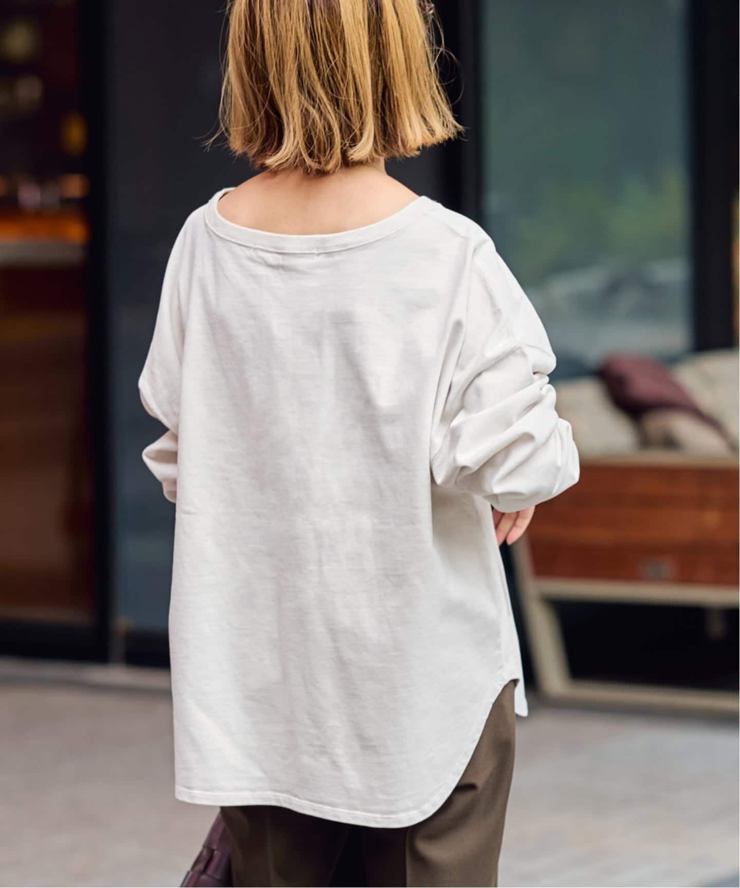 FRAMeWORK｜≪追加≫ウェットオゾン加工L/Tee 2 | Rakuten Fashion