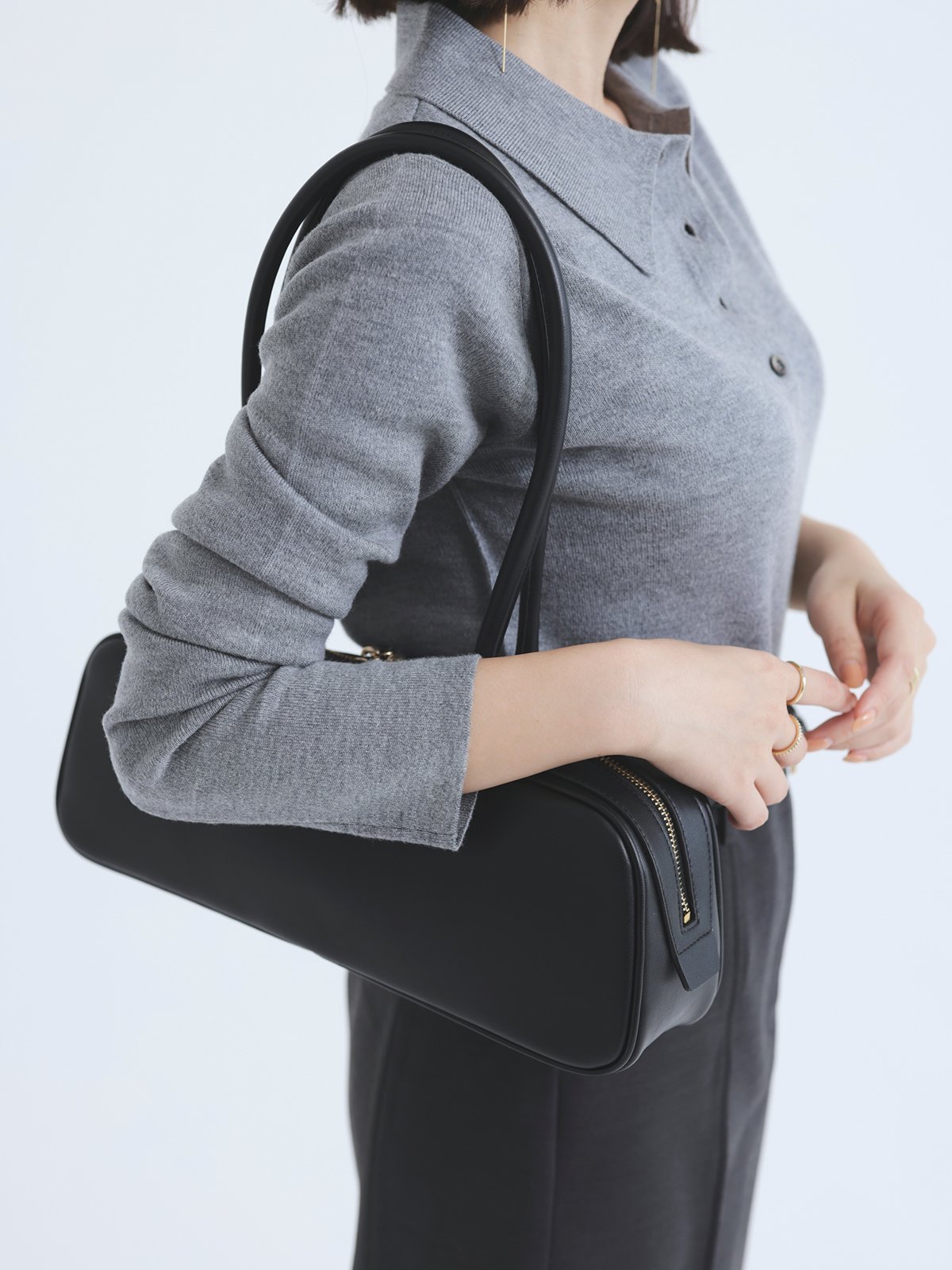 anuans｜プレーンボストンバッグ | Rakuten Fashion(楽天ファッション