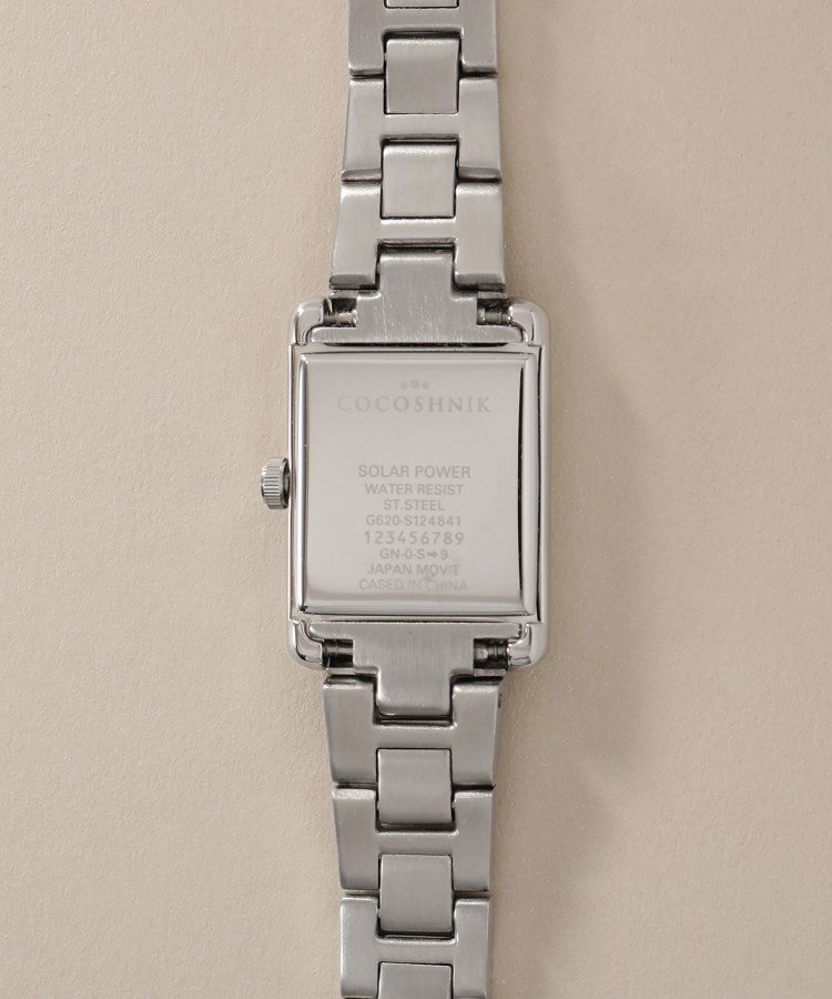 シルバー 腕時計ケース 文字盤付き S nh35用 シルバー 腕時計ケース