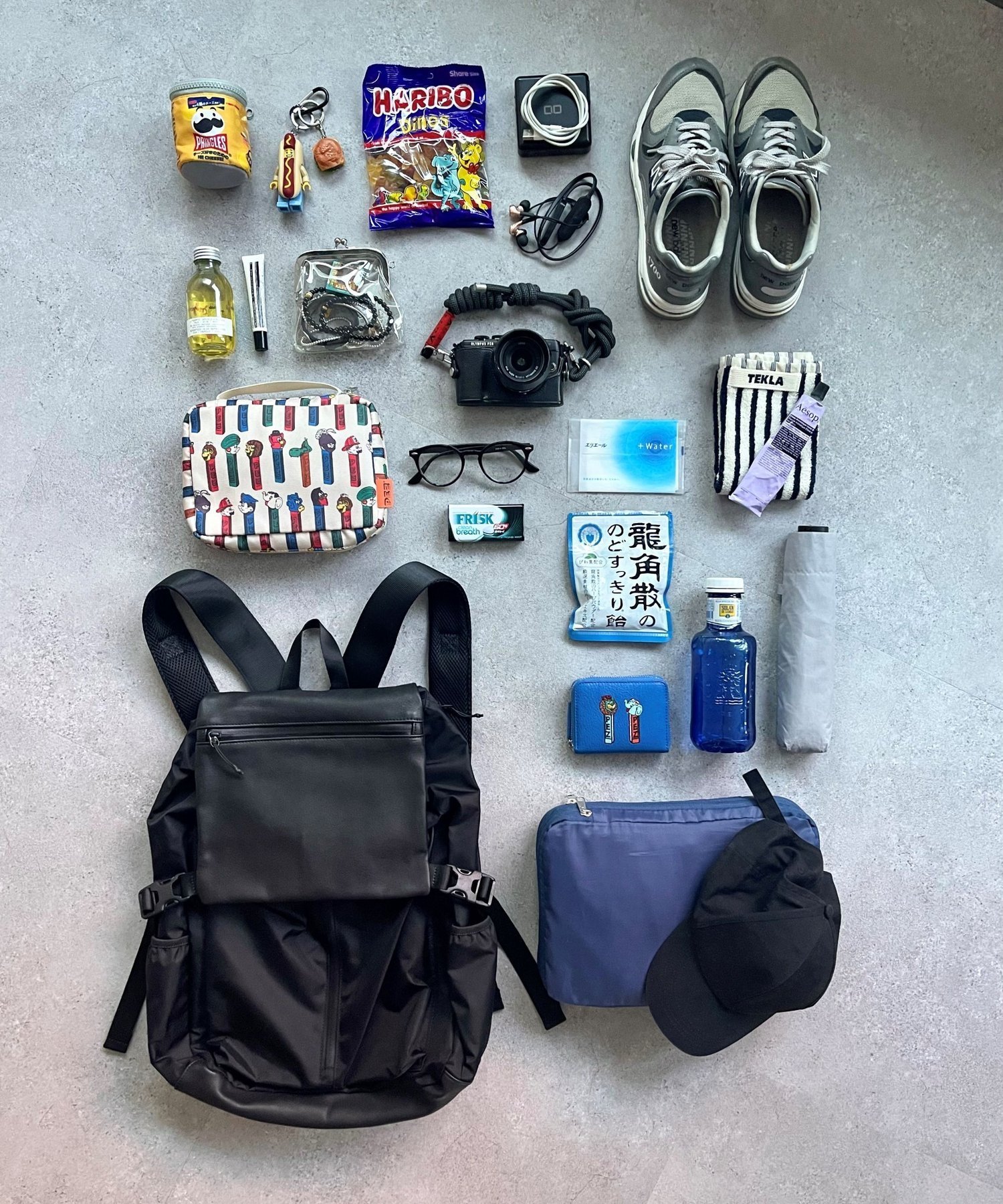 ear PAPILLONNER｜【BURLAPOUTFITTER×ear】レザーコンビライトリュック