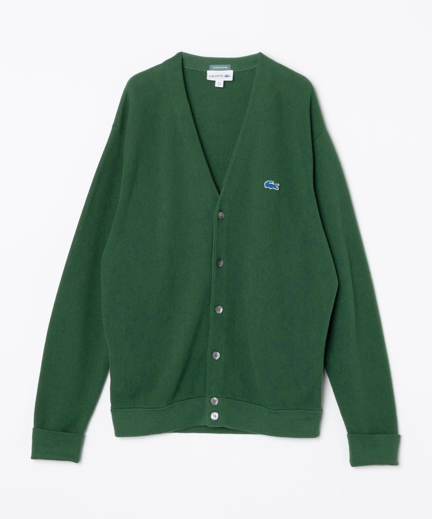SHIPS｜【SHIPS別注】LACOSTE: コットン/ポリエステル Vネック