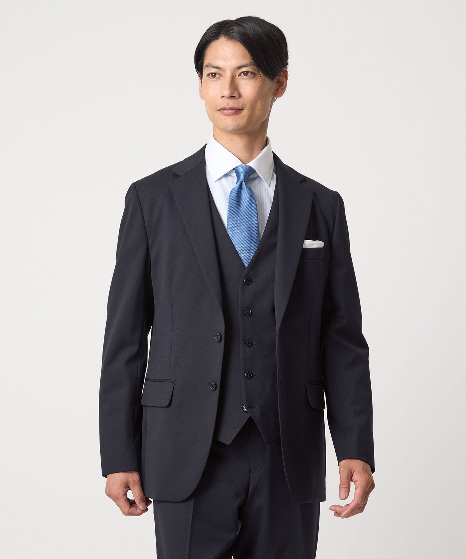 UNITED ARROWS green label relaxing｜A+ TWPU サージ 2B スリム