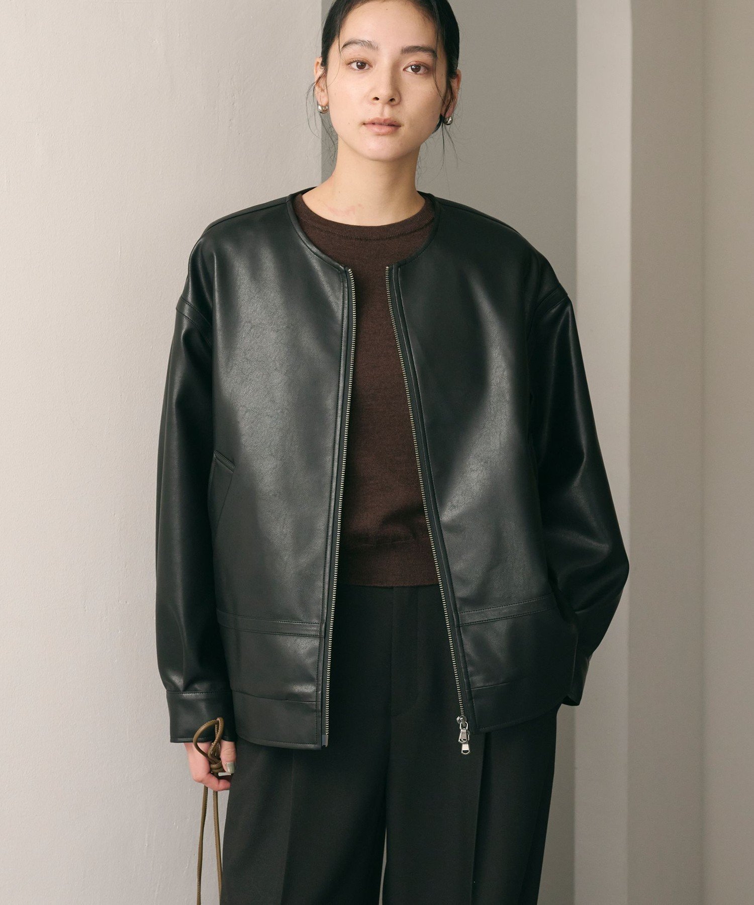 BEAUTY&YOUTH UNITED ARROWS｜【WEB限定】レザーライク 2WAYブルゾン